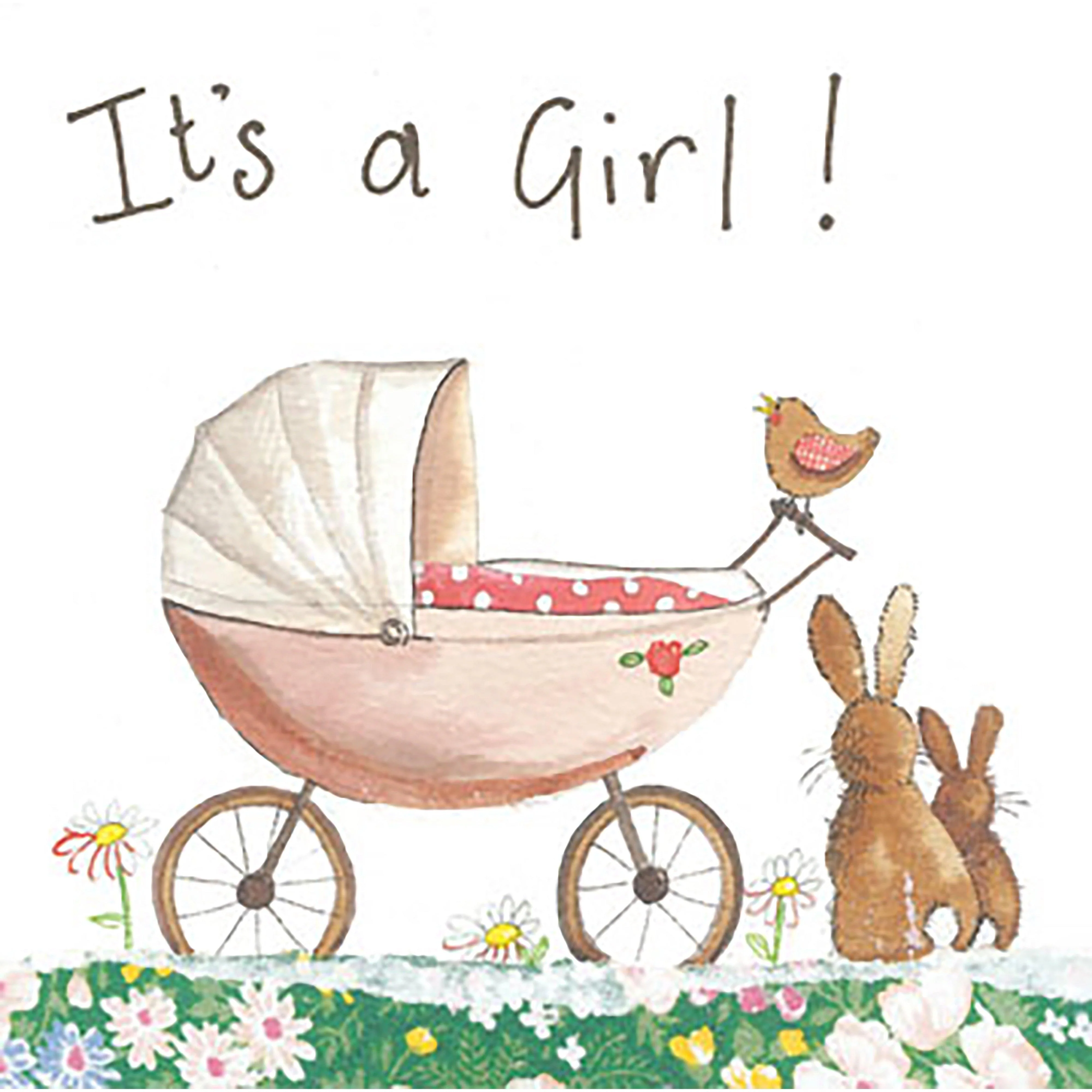 Sparkle Card Baby Girl - Image 2