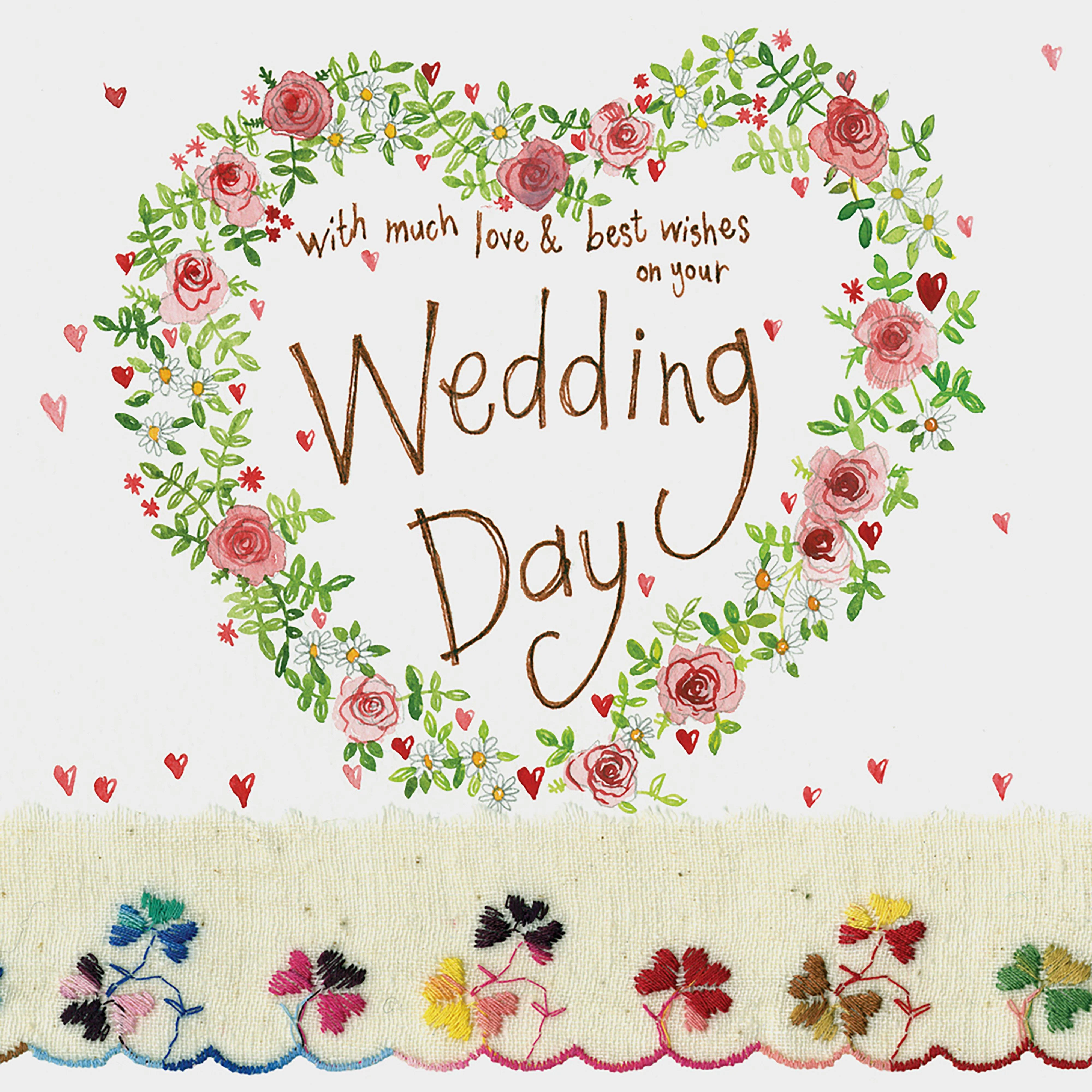 Sparkle Card Wedding Heart