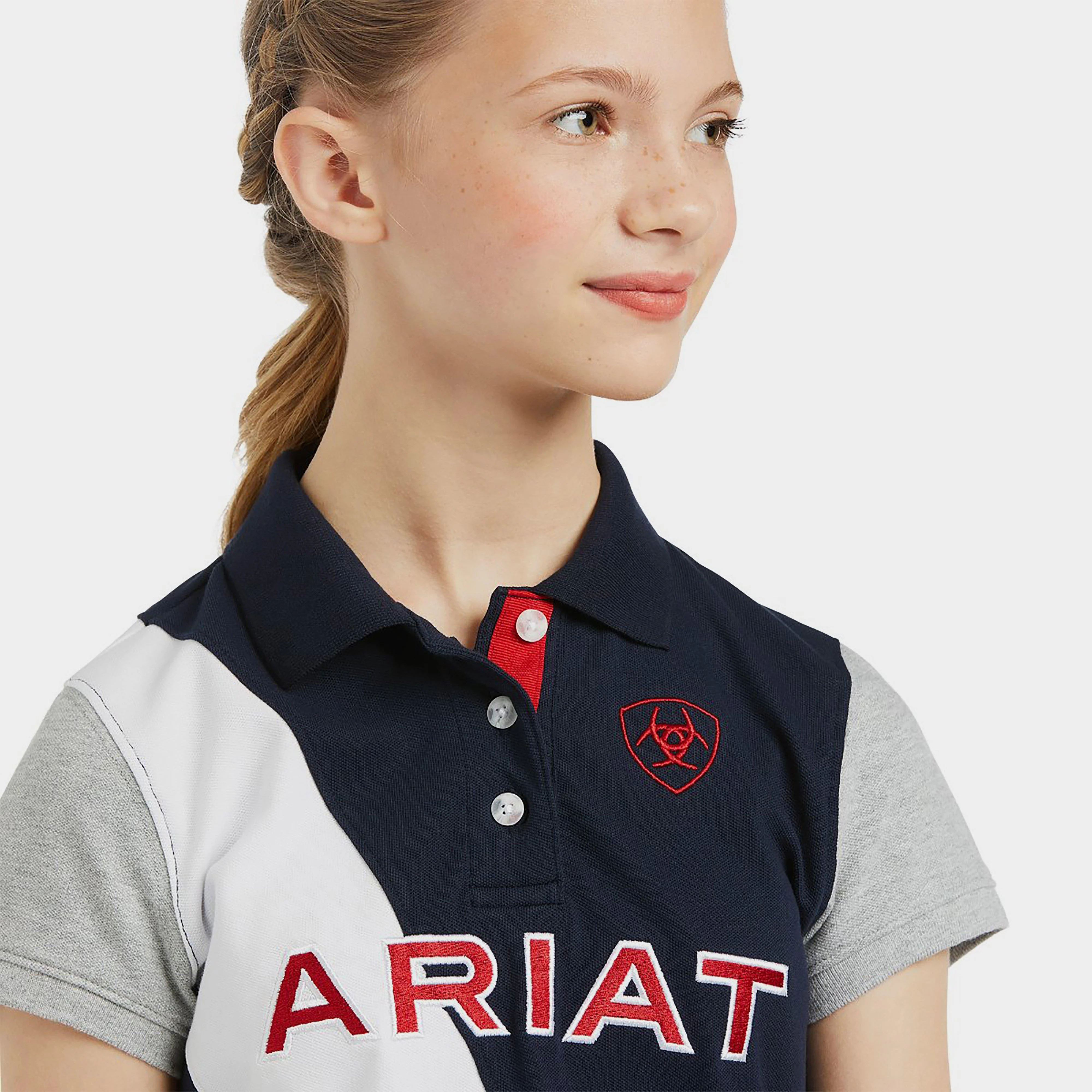 Childs Teams Taryn Short Sleeved Polo Shirt Team - Image 3