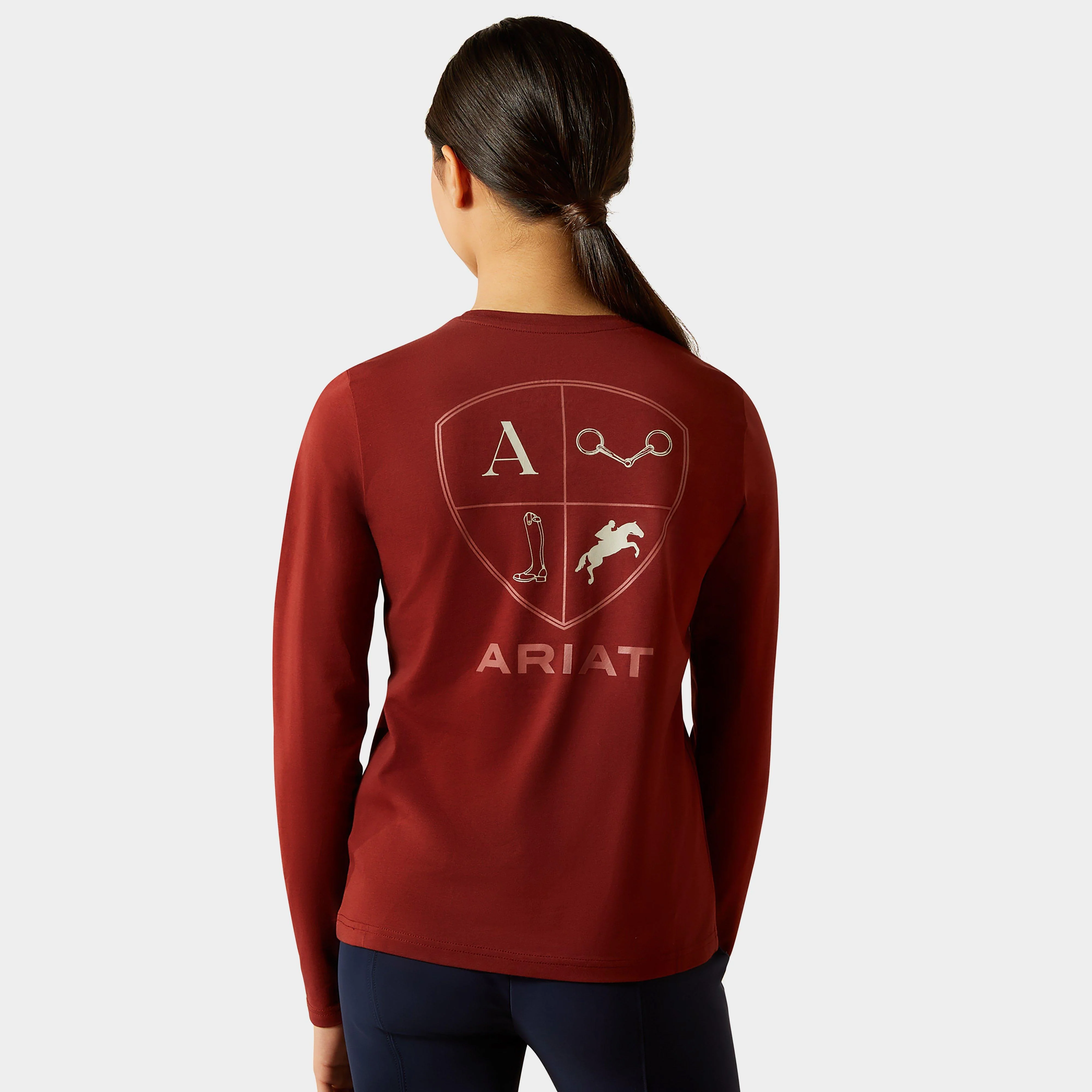Kids' Eq Icons T-Shirt Madder Brown - Image 2