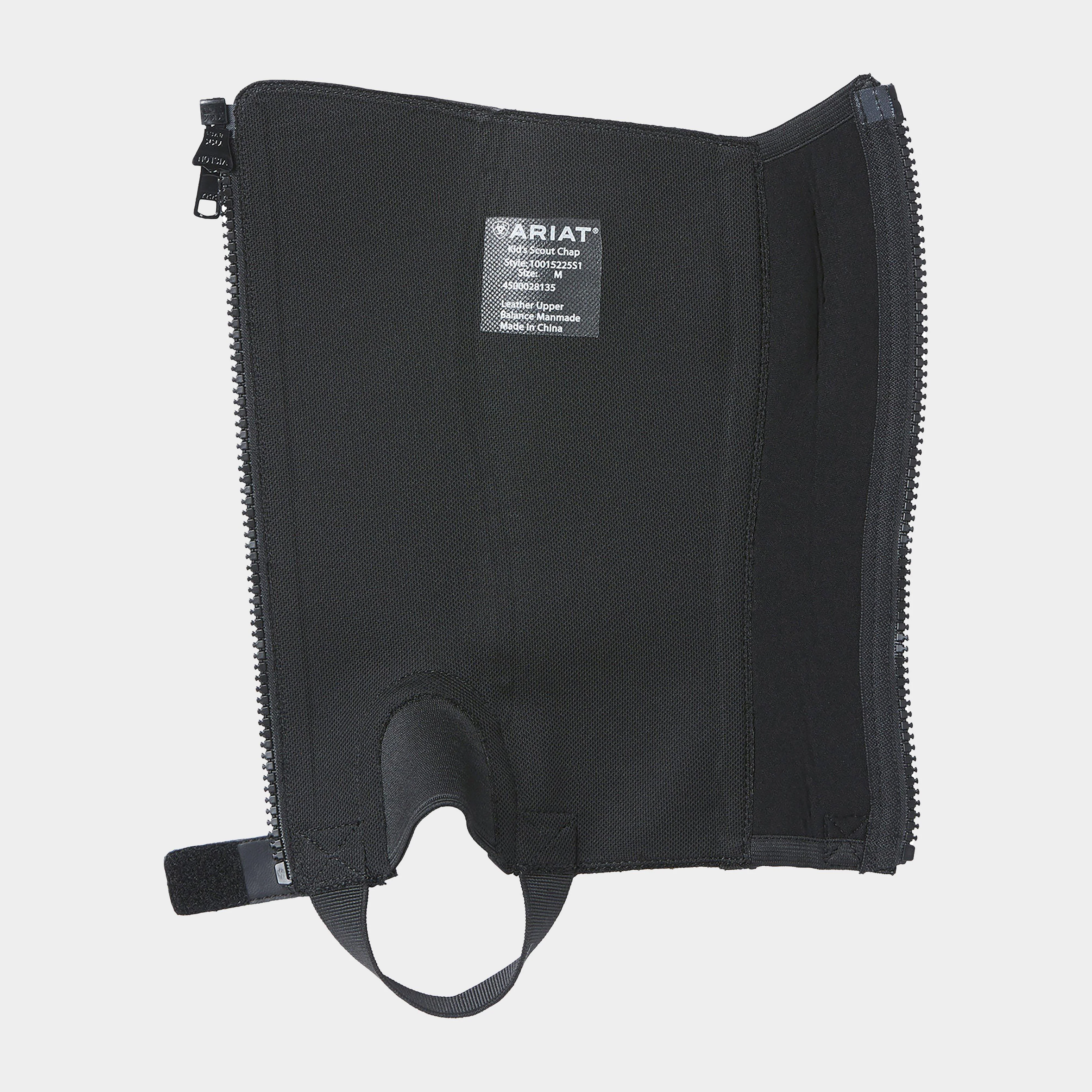 Kids Scout Half Chaps Black - Image 4