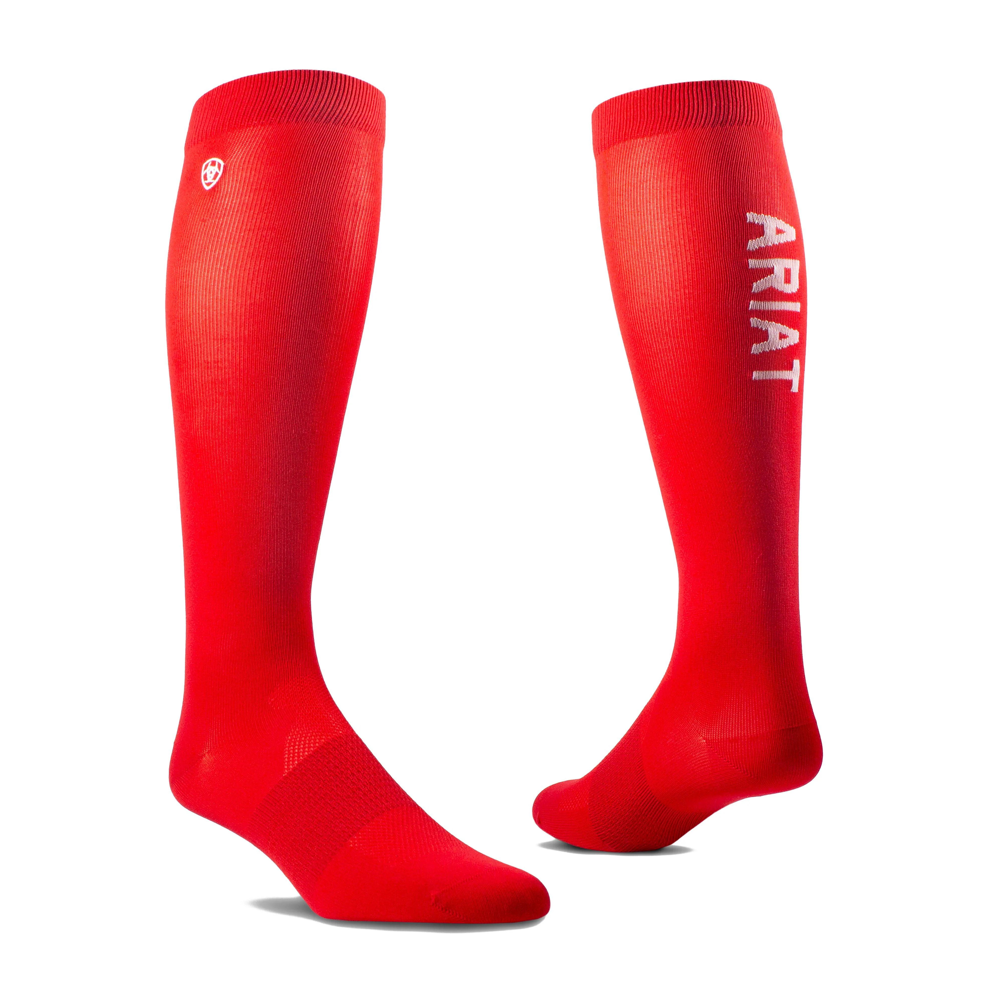 TEK Essential Performance Socks Flame Scarlett - Image 2
