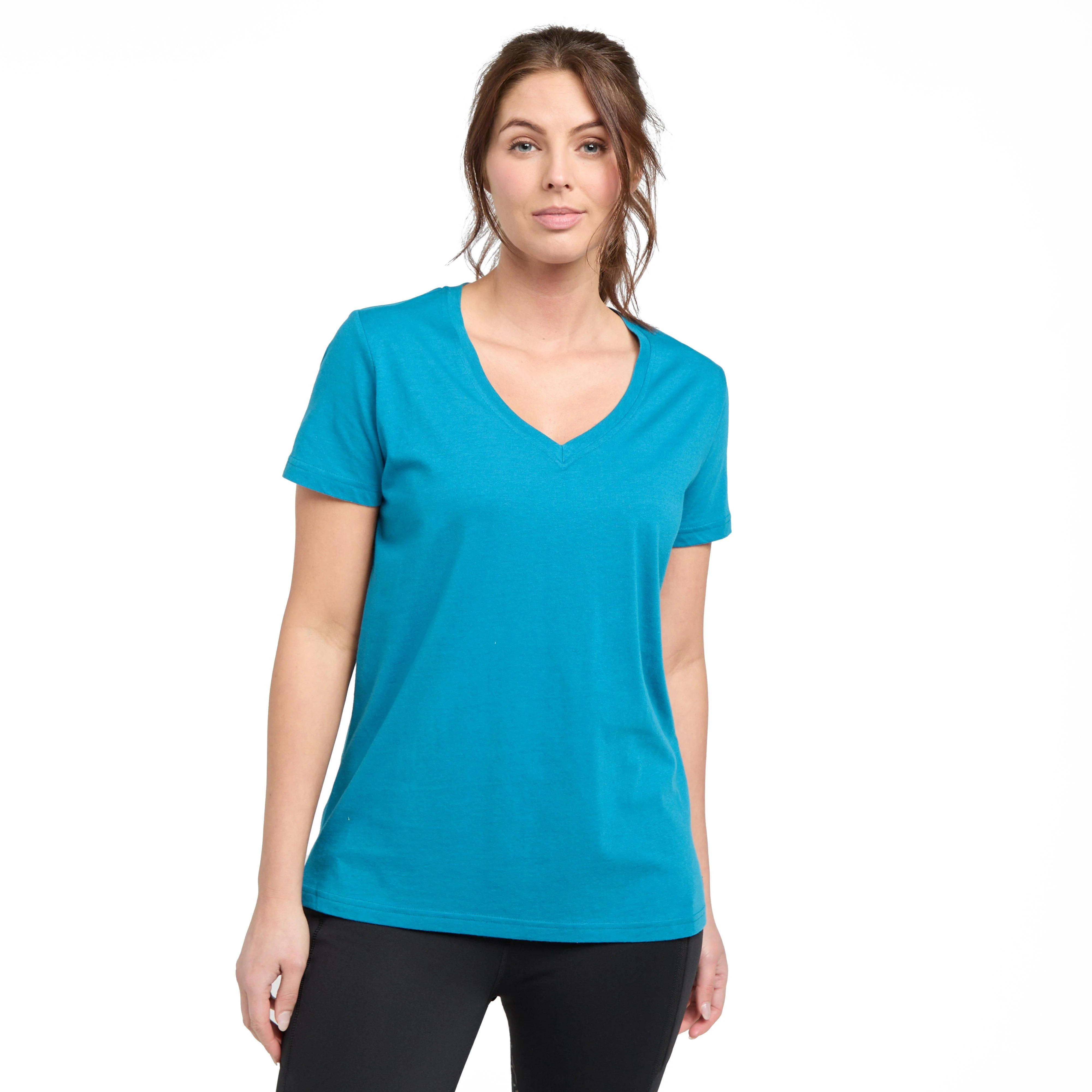 Womens Element Short Sleeved T-Shirt Saxony Blue - Image 7