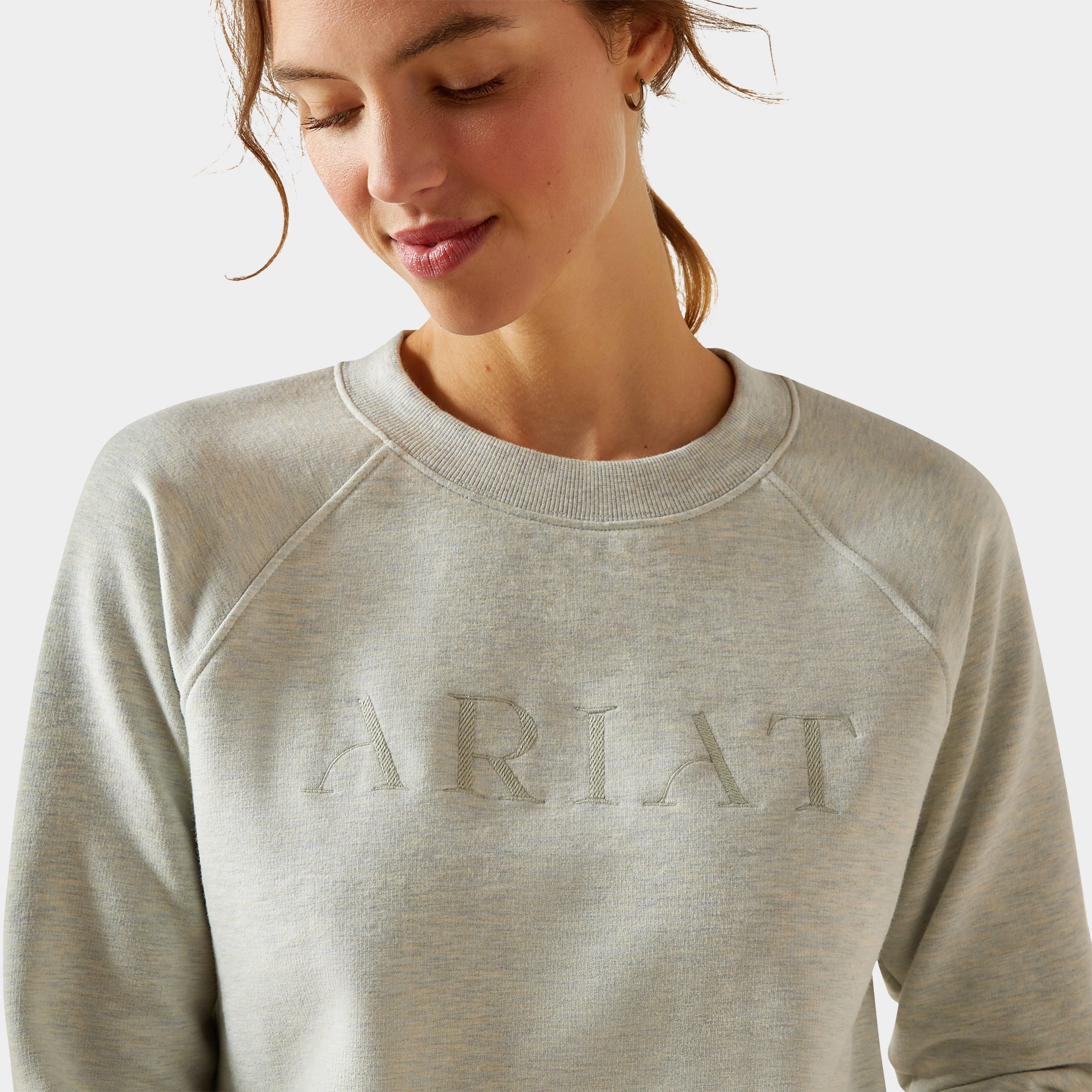 Women's Martine Sweatshirt Heather Grey - Image 3