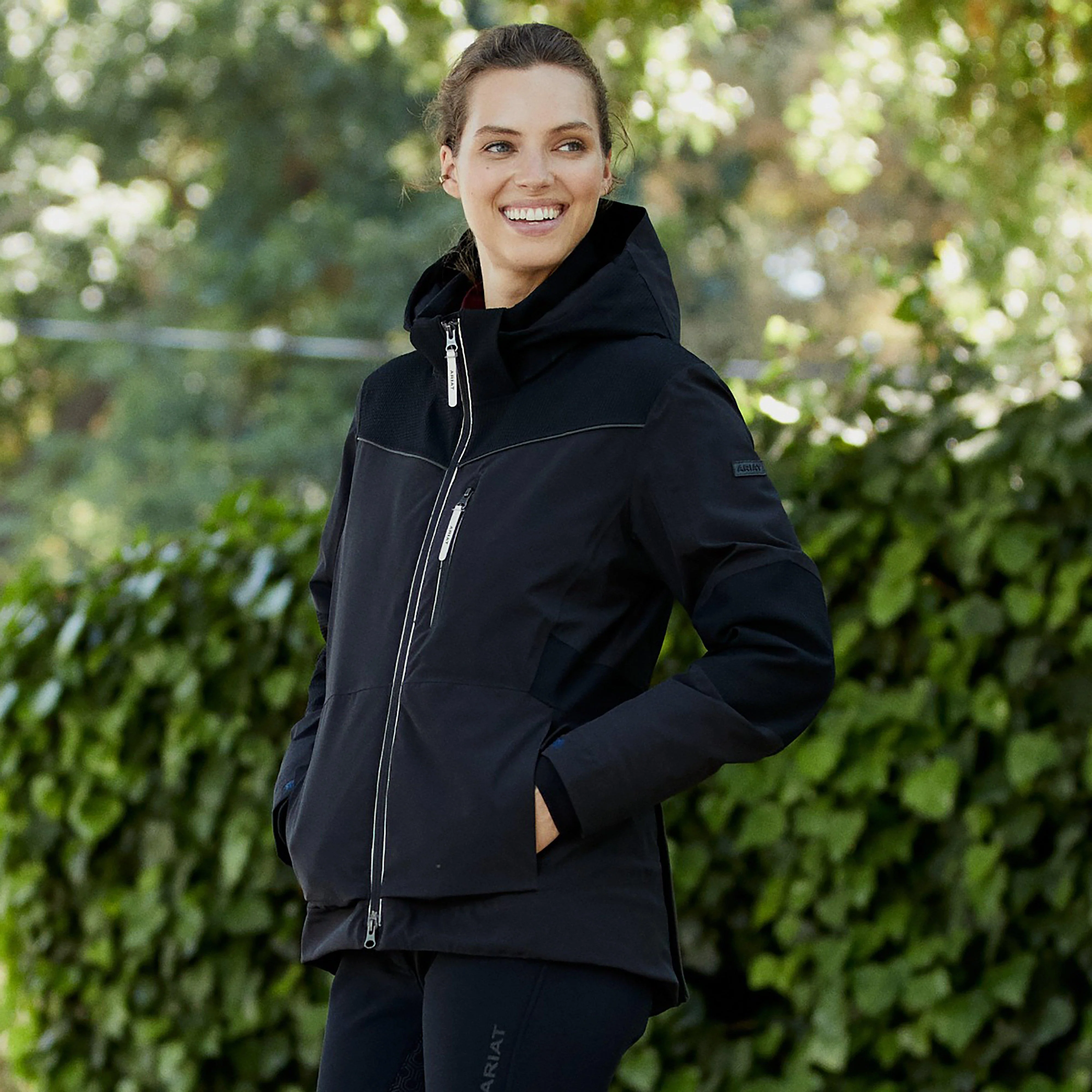 Womens Prowess Jacket Black - Image 4
