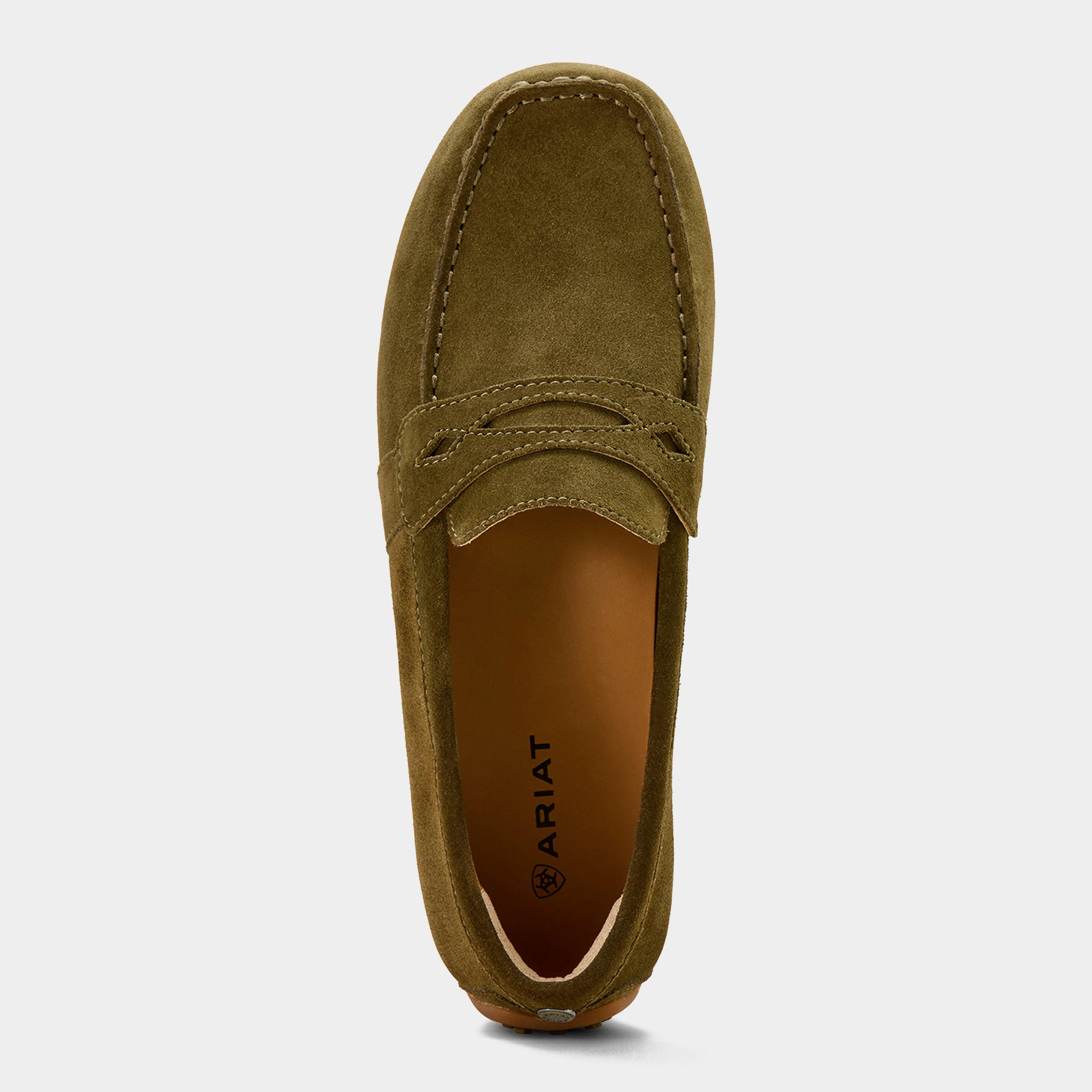 Womens Selene Driving Moc Dark Olive - Image 5