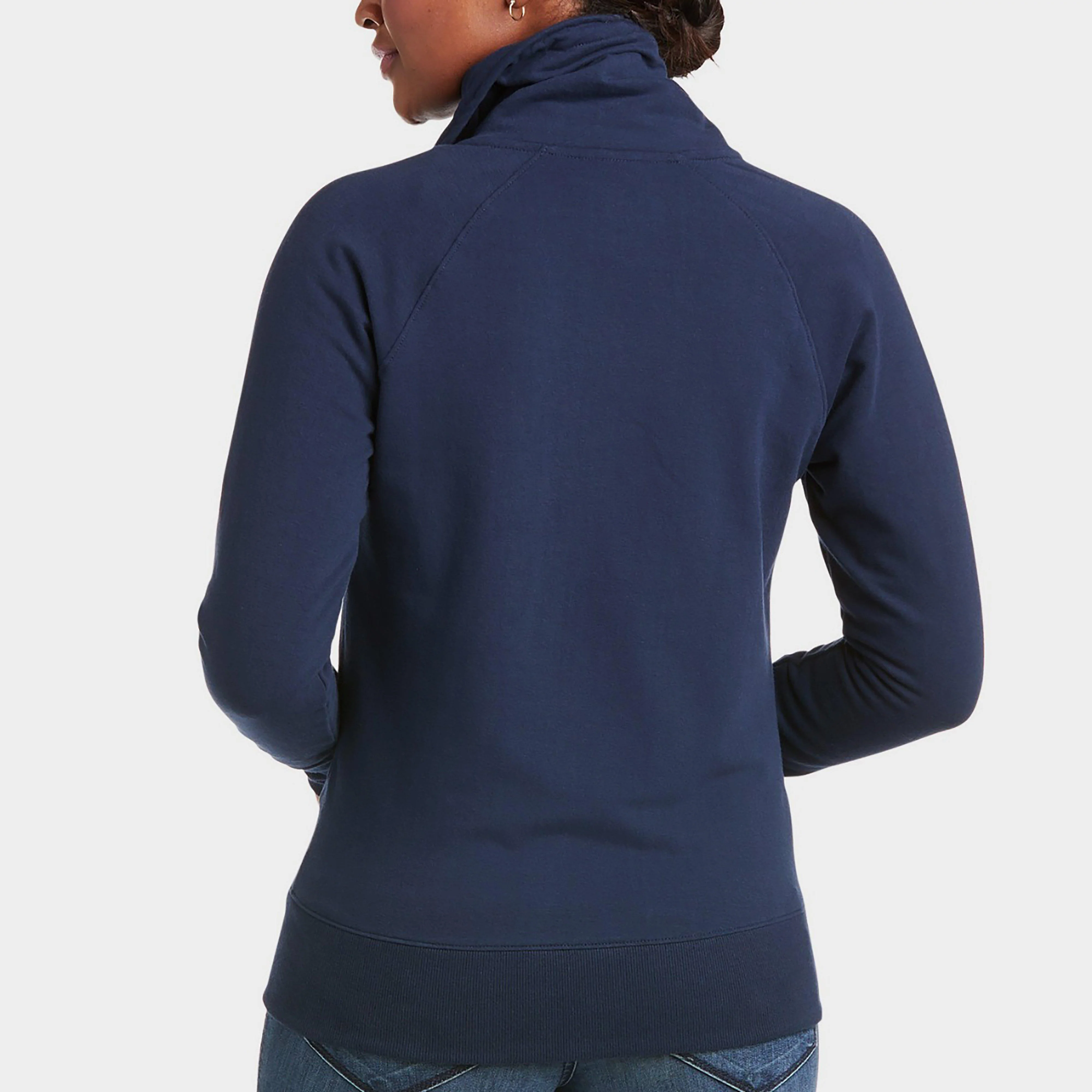 Womens Team Logo Full Zip Sweatshirt Team - Image 2