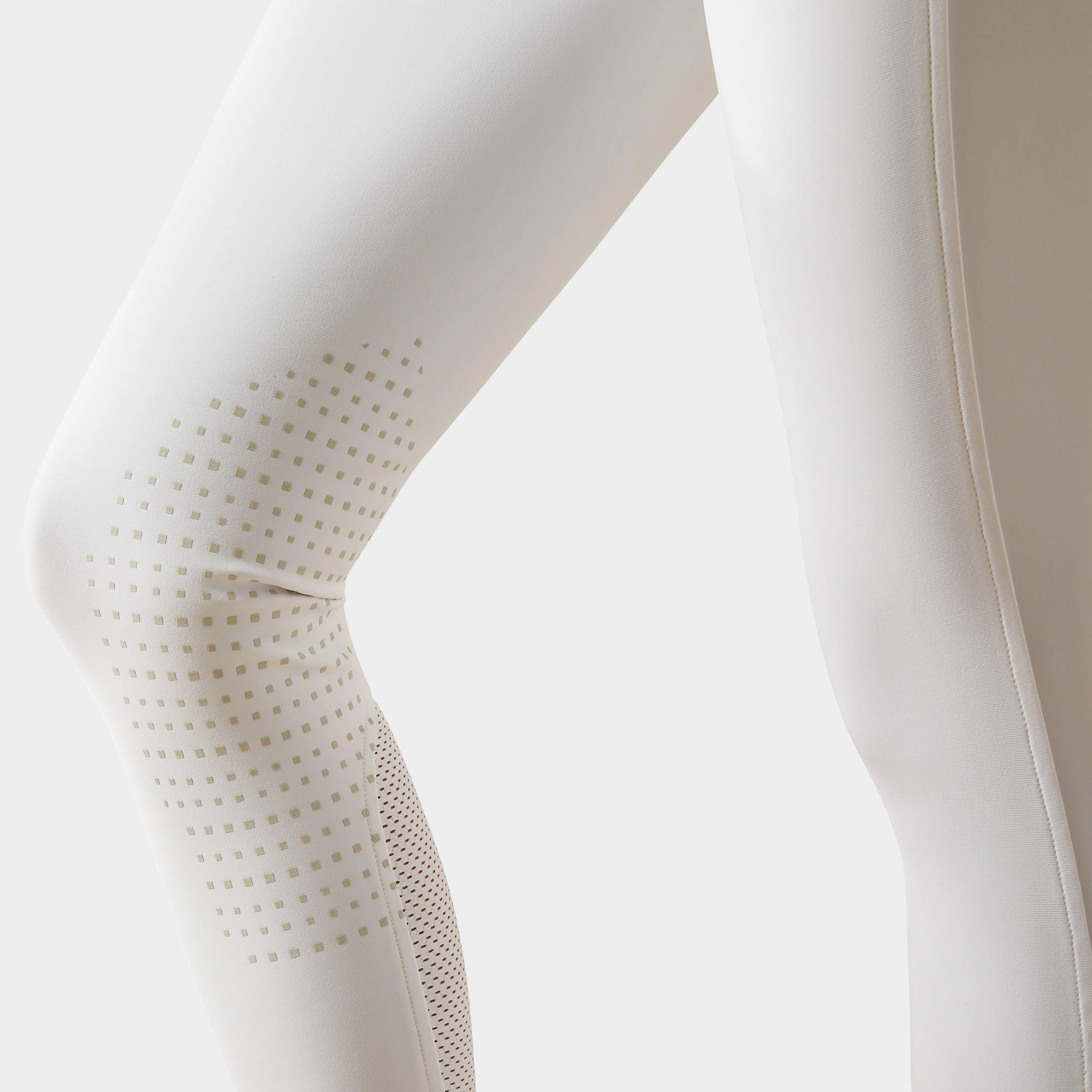 Women's Tri Factor NT Half Grip Breeches White - Image 4