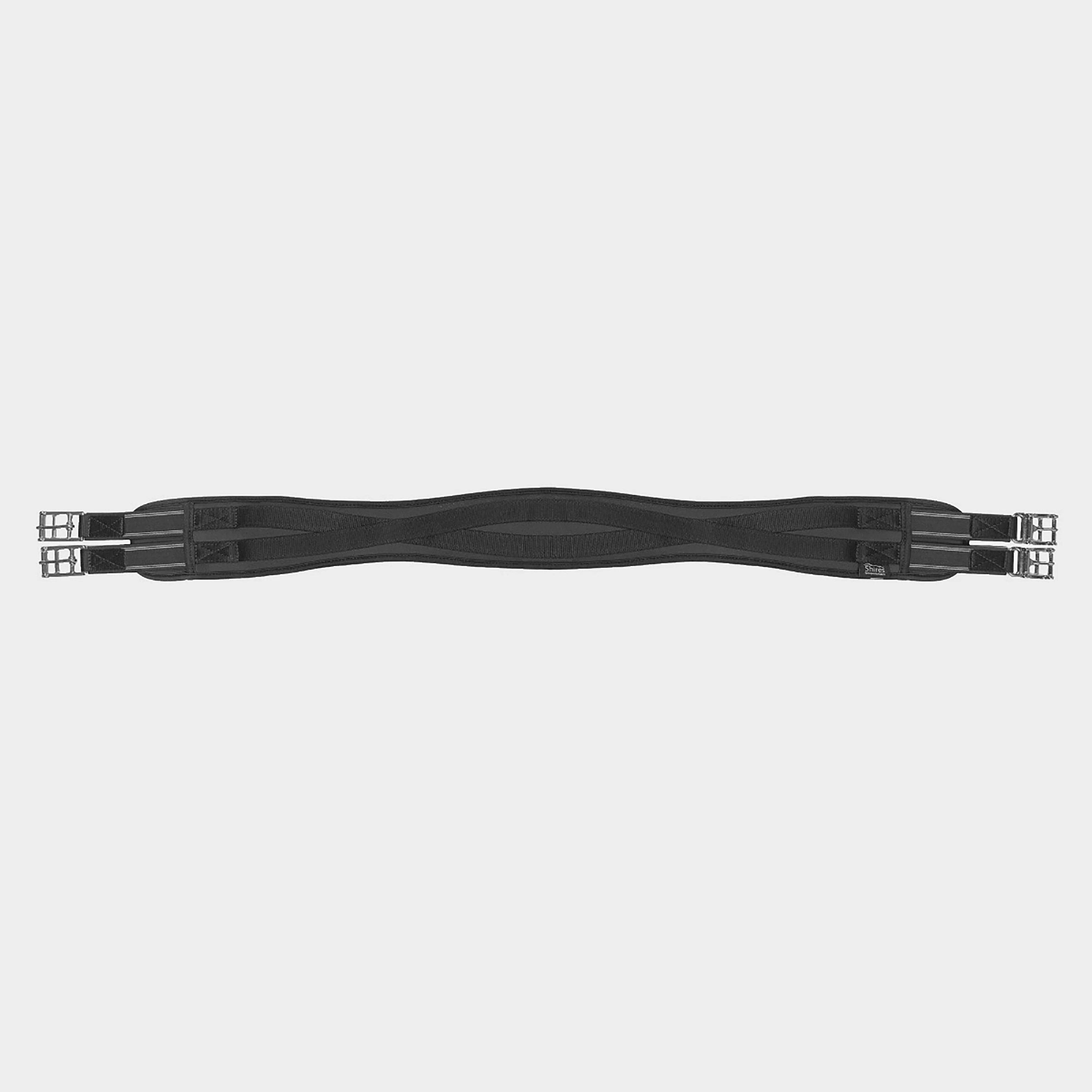Memory Foam Elasticated GP Girth Black