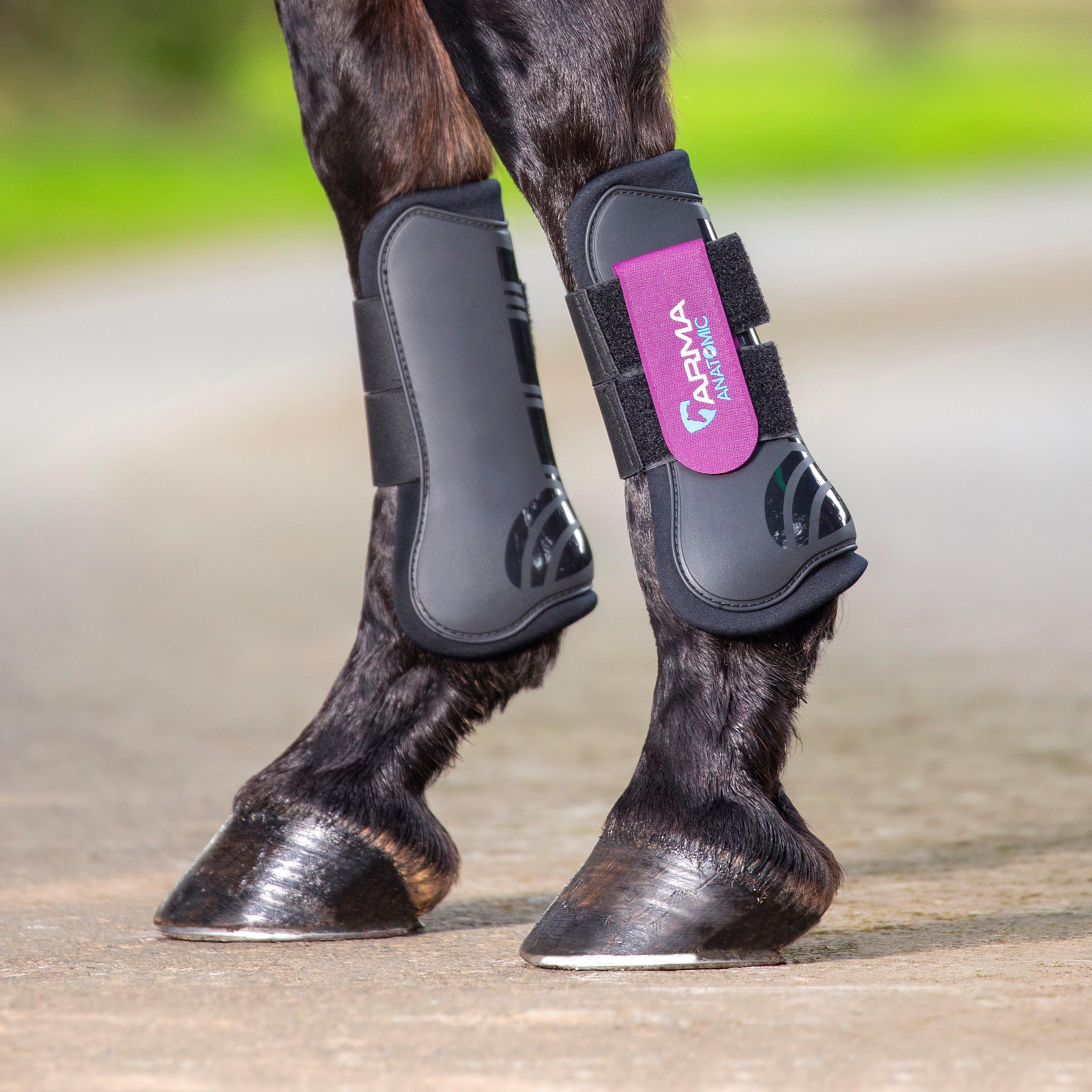 Tendon Boots Plum Full - Image 2
