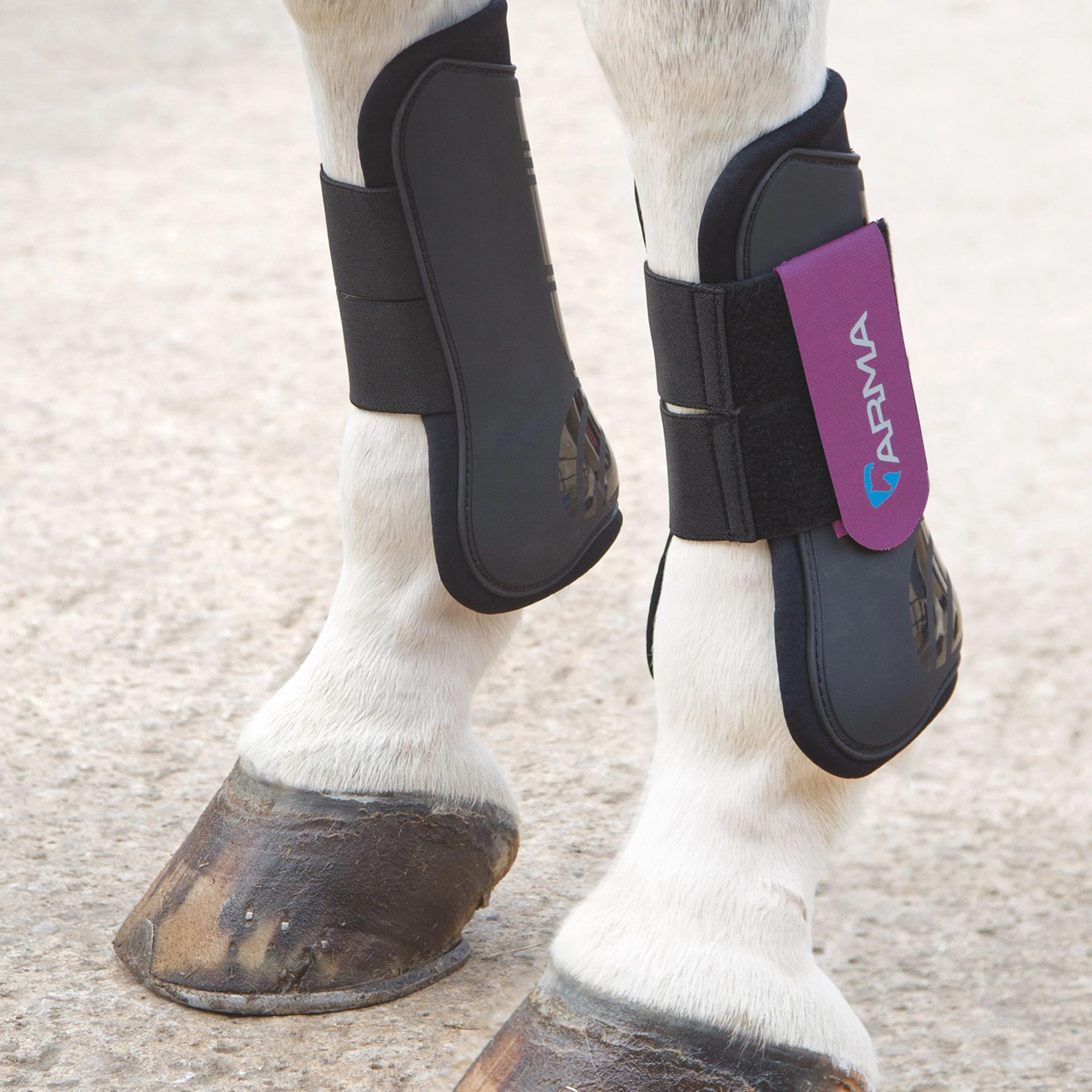 Tendon Boots Plum Full - Image 3