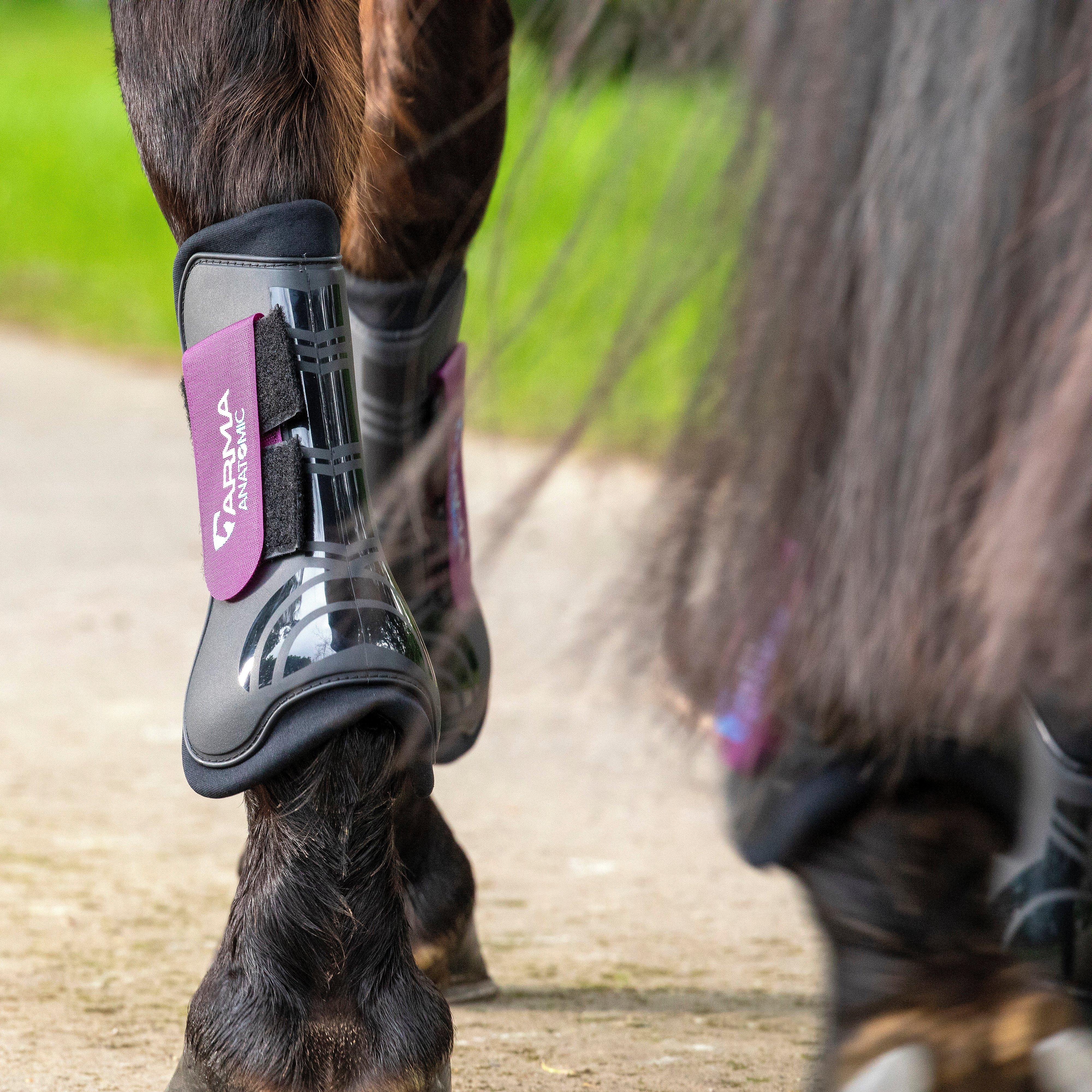 Tendon Boots Plum Full - Image 5