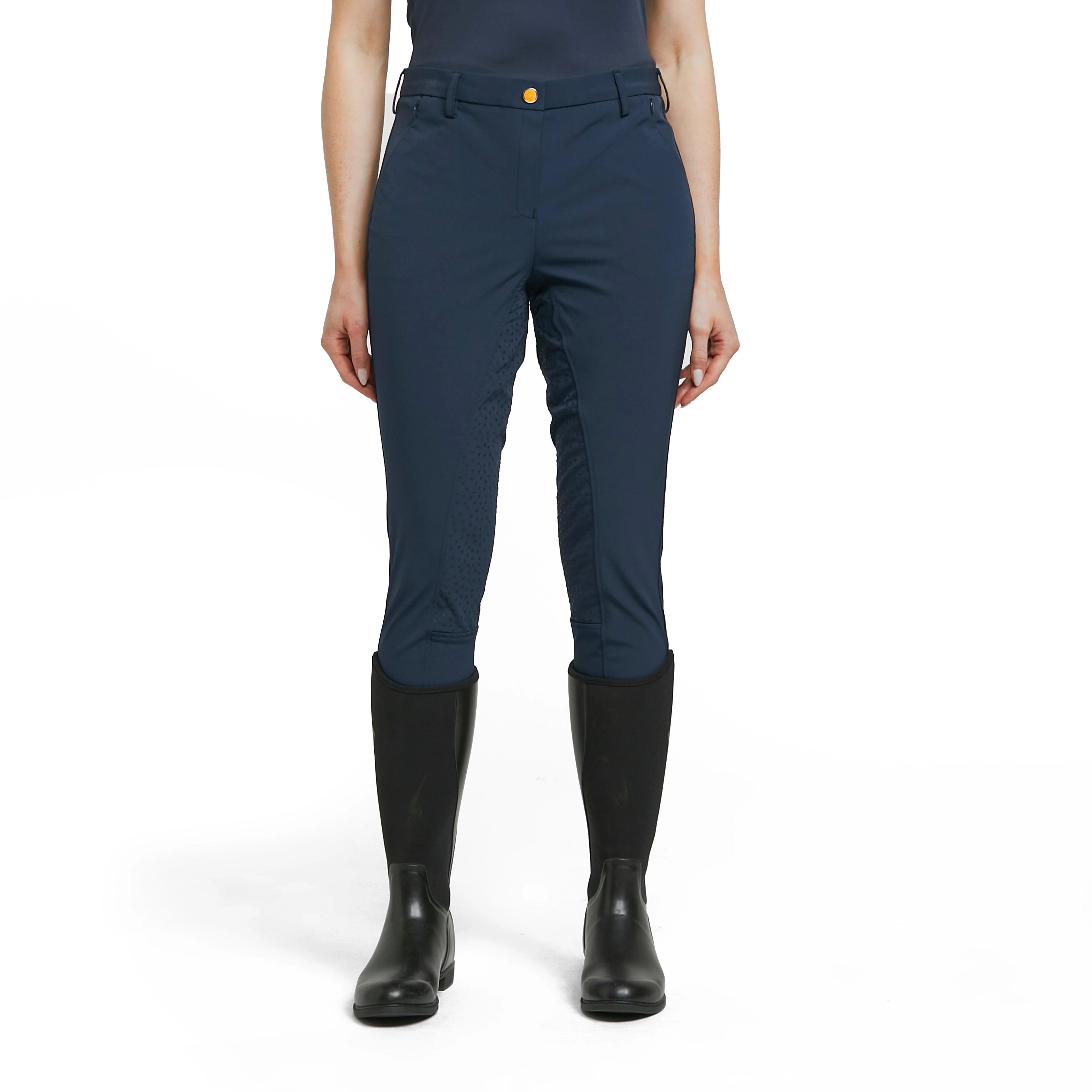 Womens Chapman Full Seat Breeches Navy - Image 7