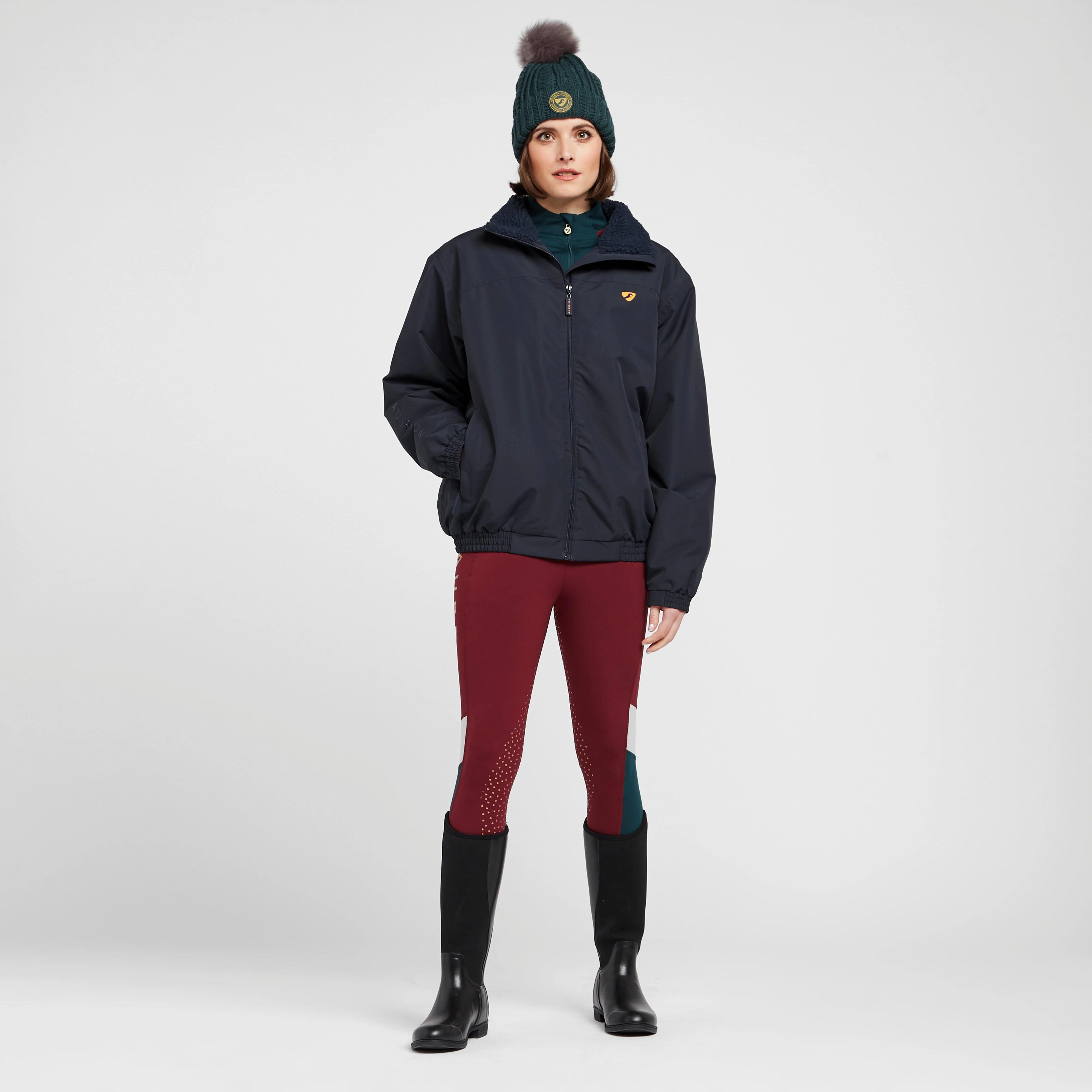 Womens Core Blouson Navy - Image 3