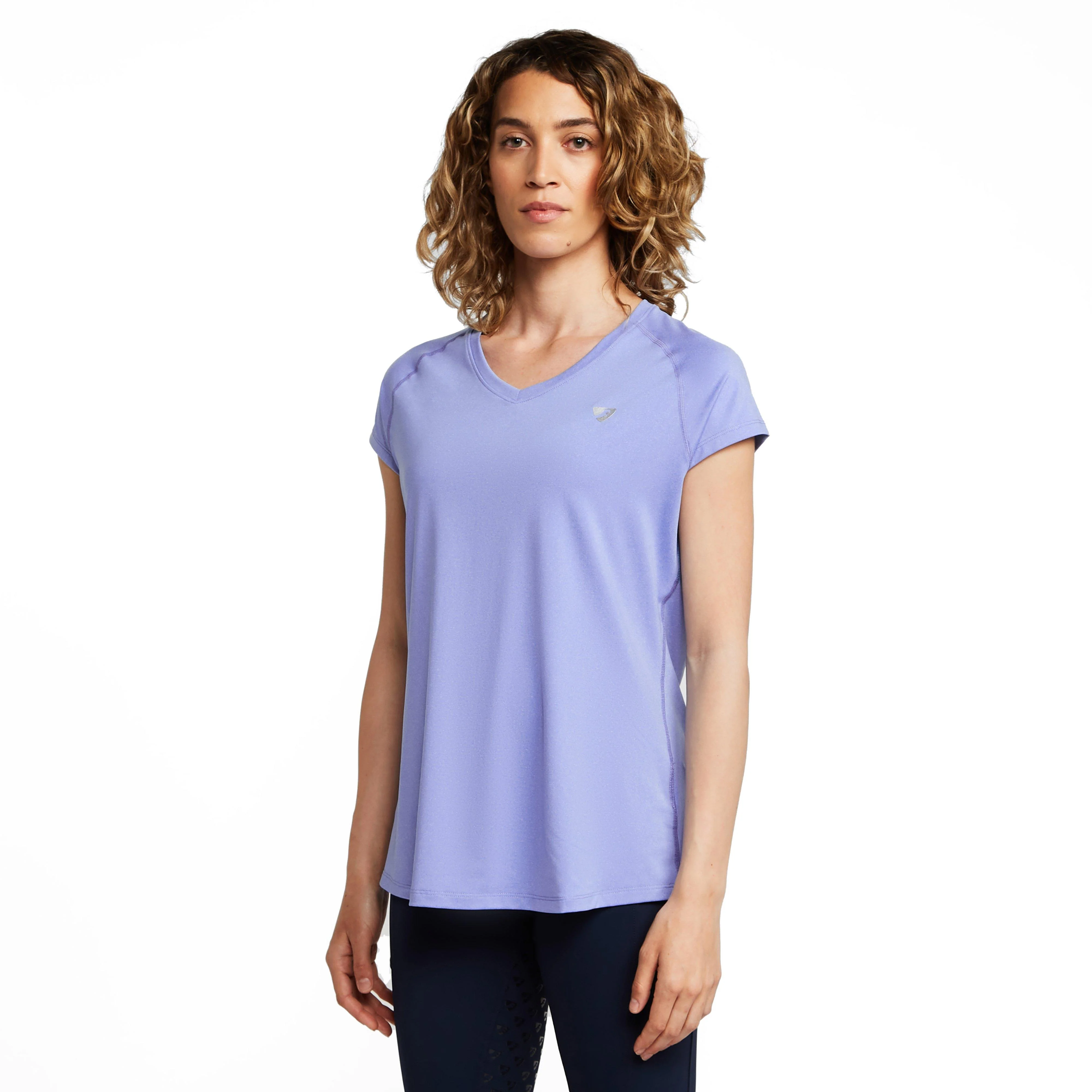 Womens Elverson Tech Top Sky Blue - Image 7