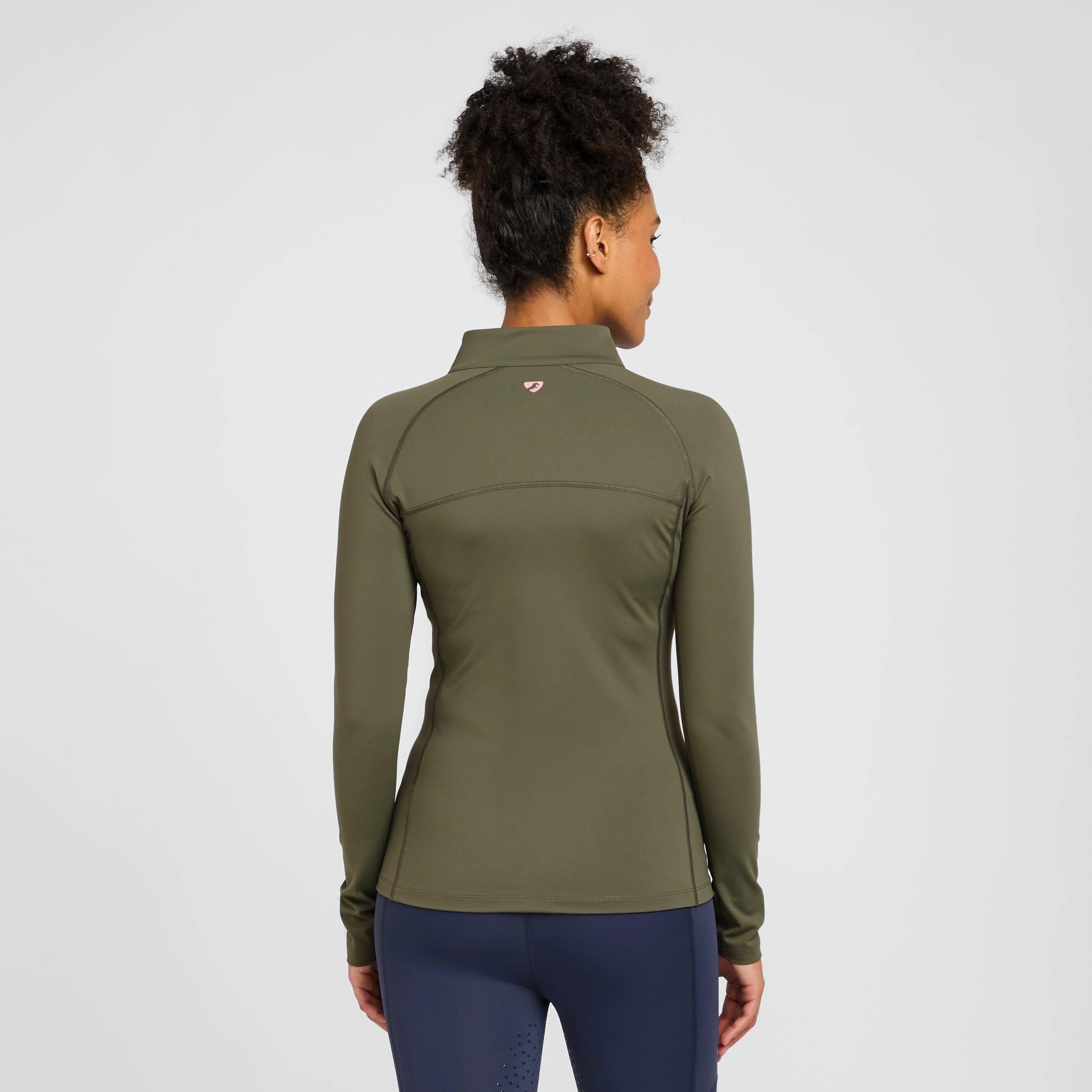 Womens Non-Stop Jacket Olive - Image 2