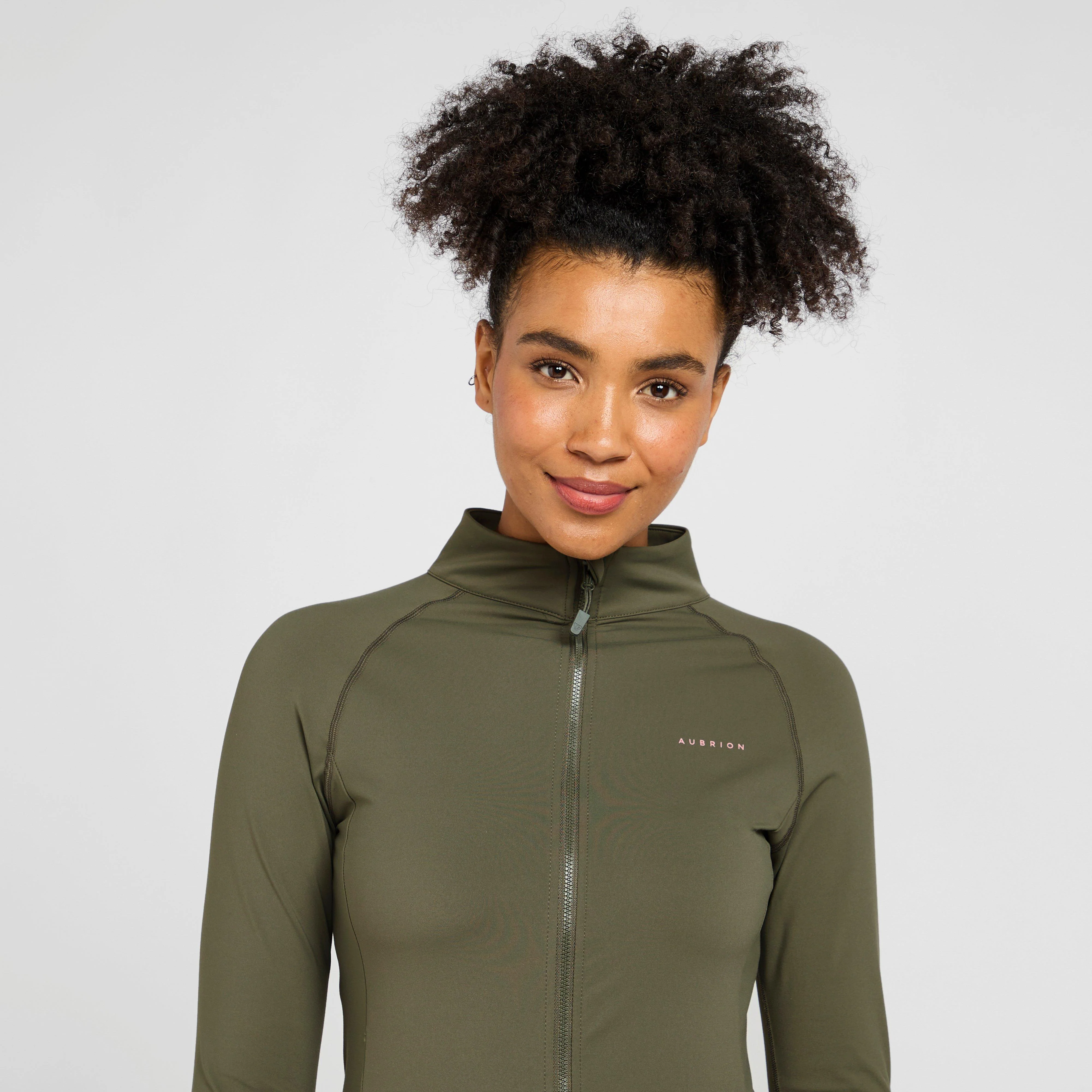 Womens Non-Stop Jacket Olive - Image 4