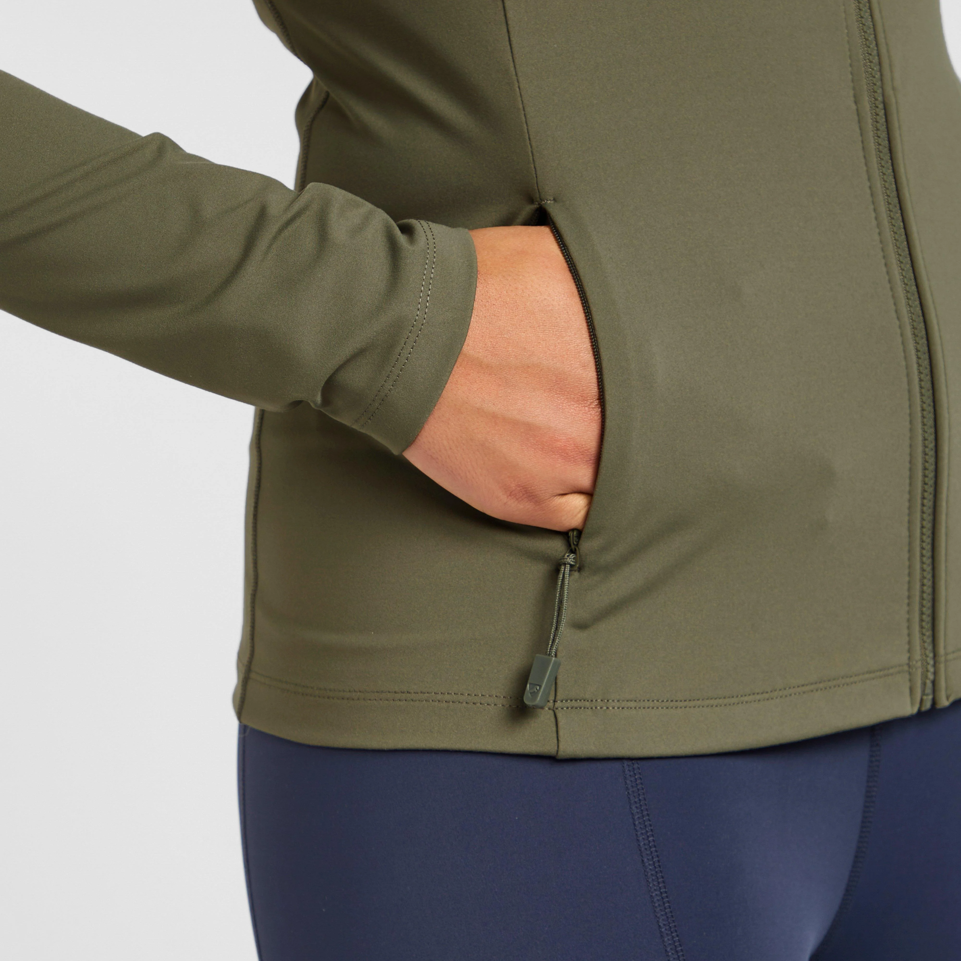 Womens Non-Stop Jacket Olive - Image 6