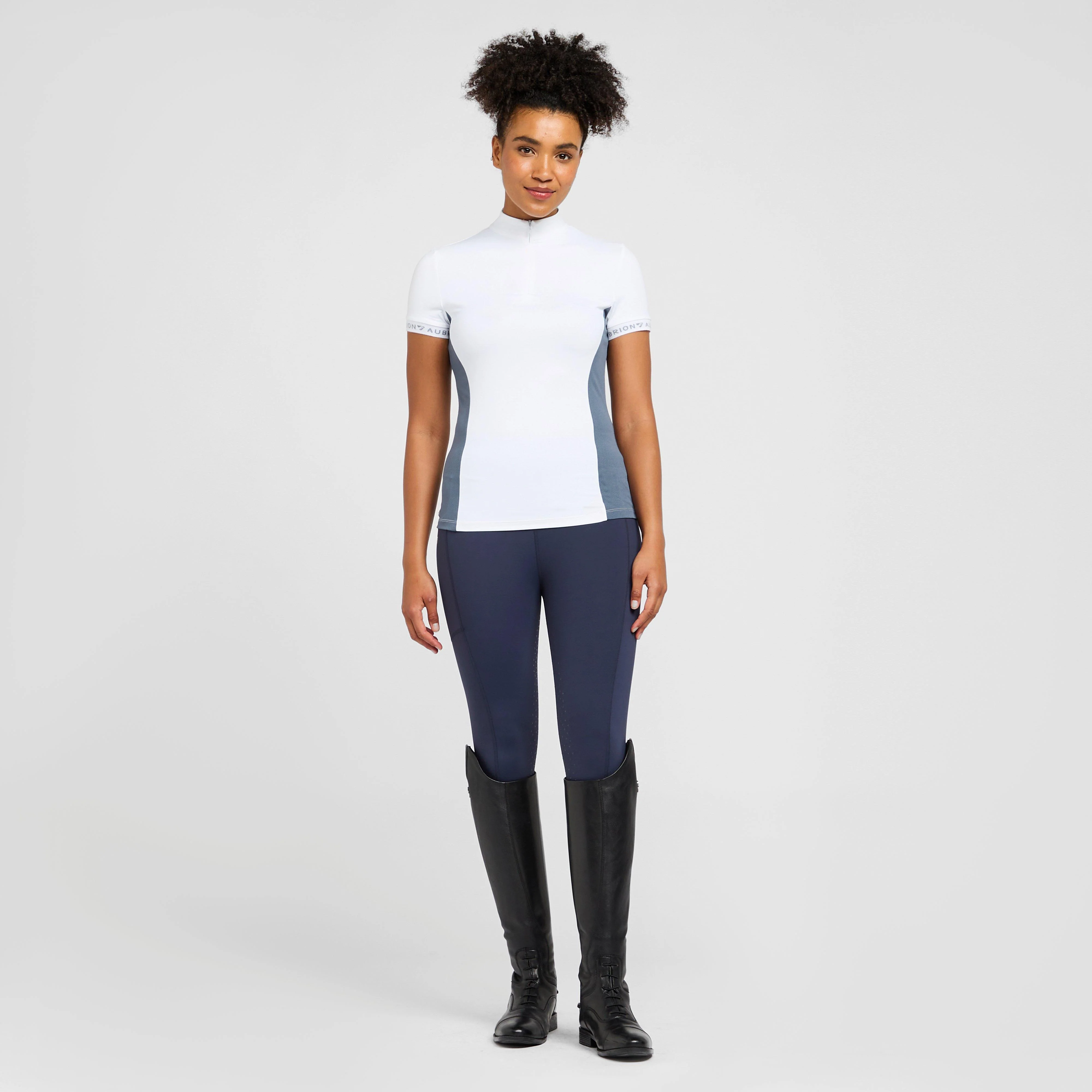 Womens Norwich Show Shirt Storm Grey - Image 3