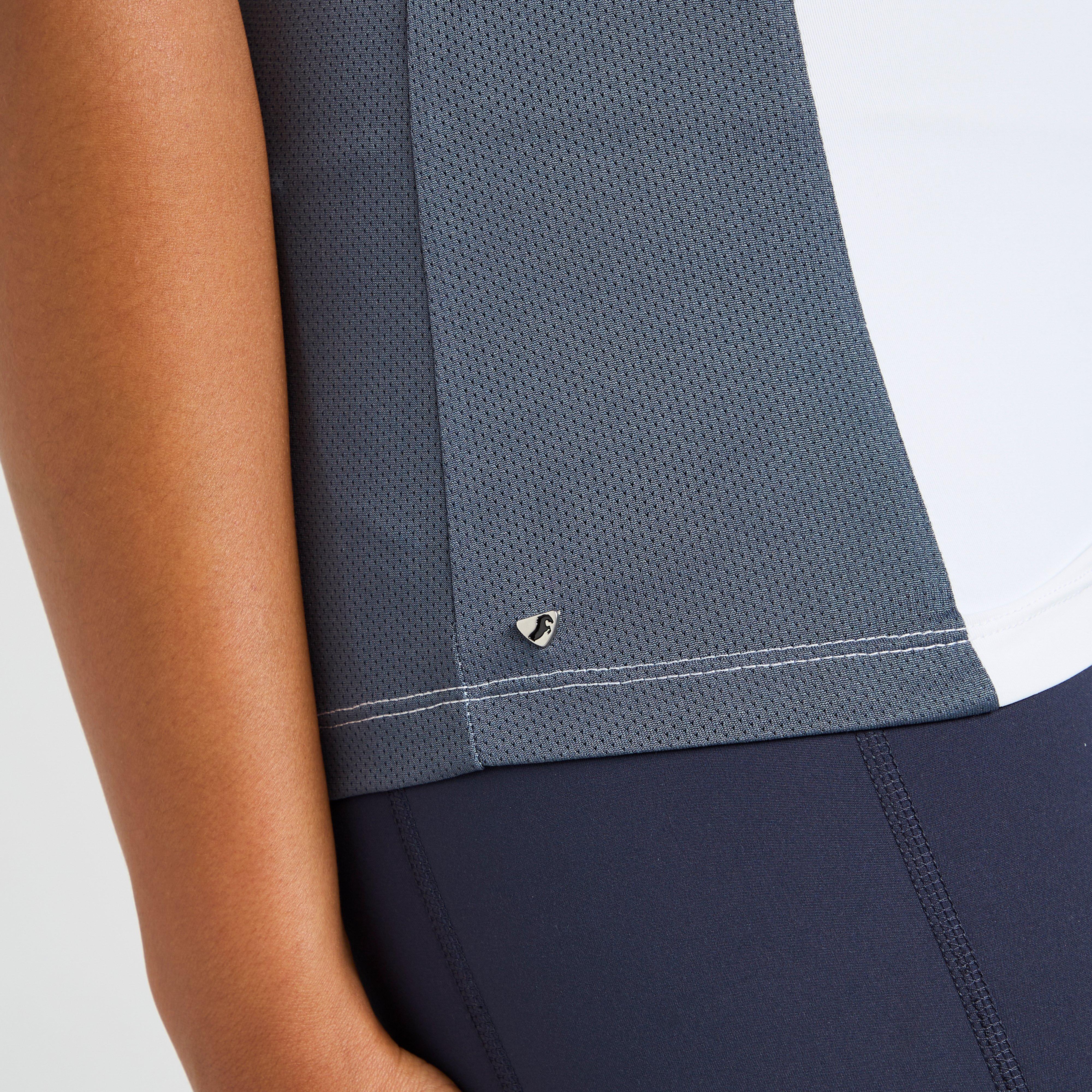 Womens Norwich Show Shirt Storm Grey - Image 7