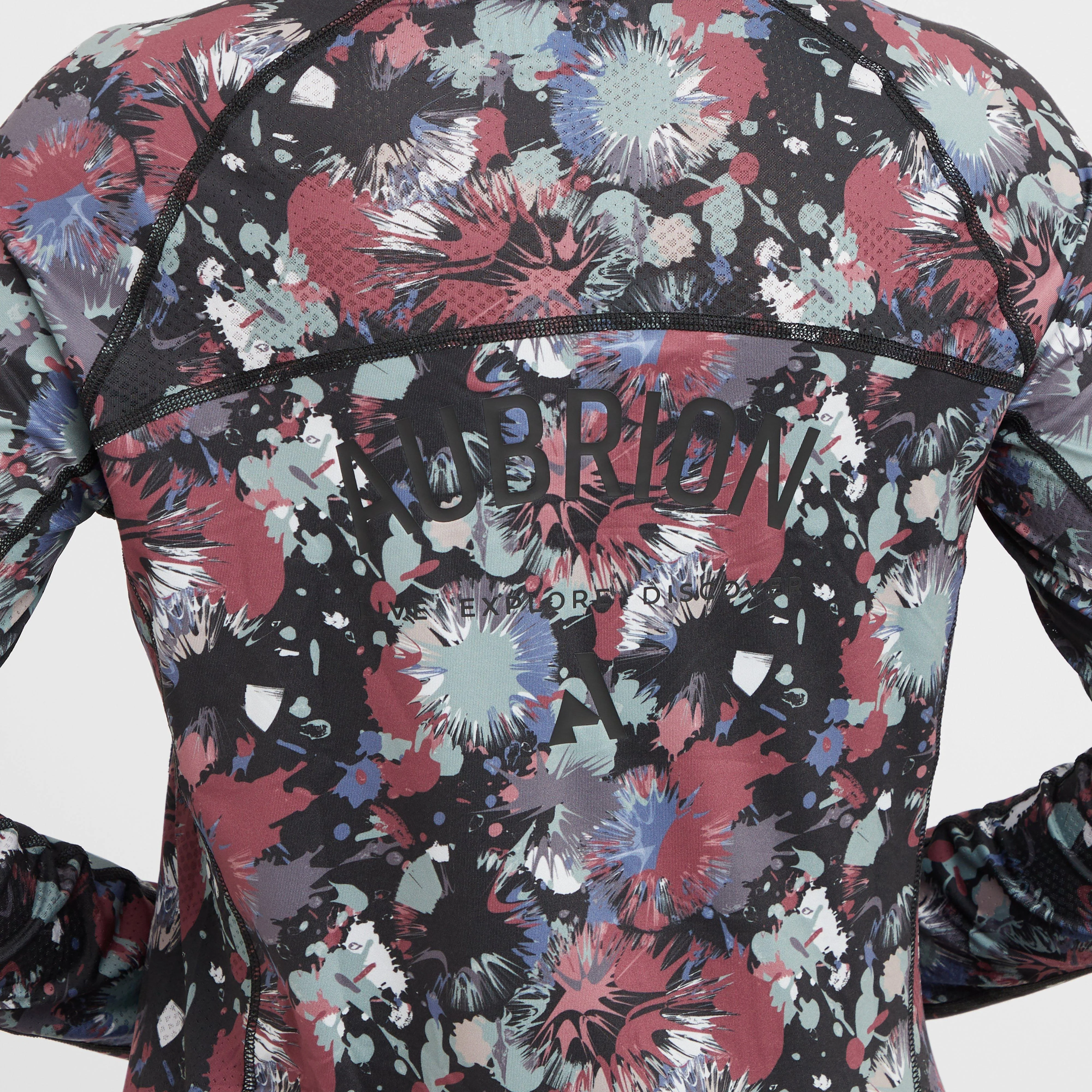 Womens React Long Sleeve Base Layer Abstract - Image 6