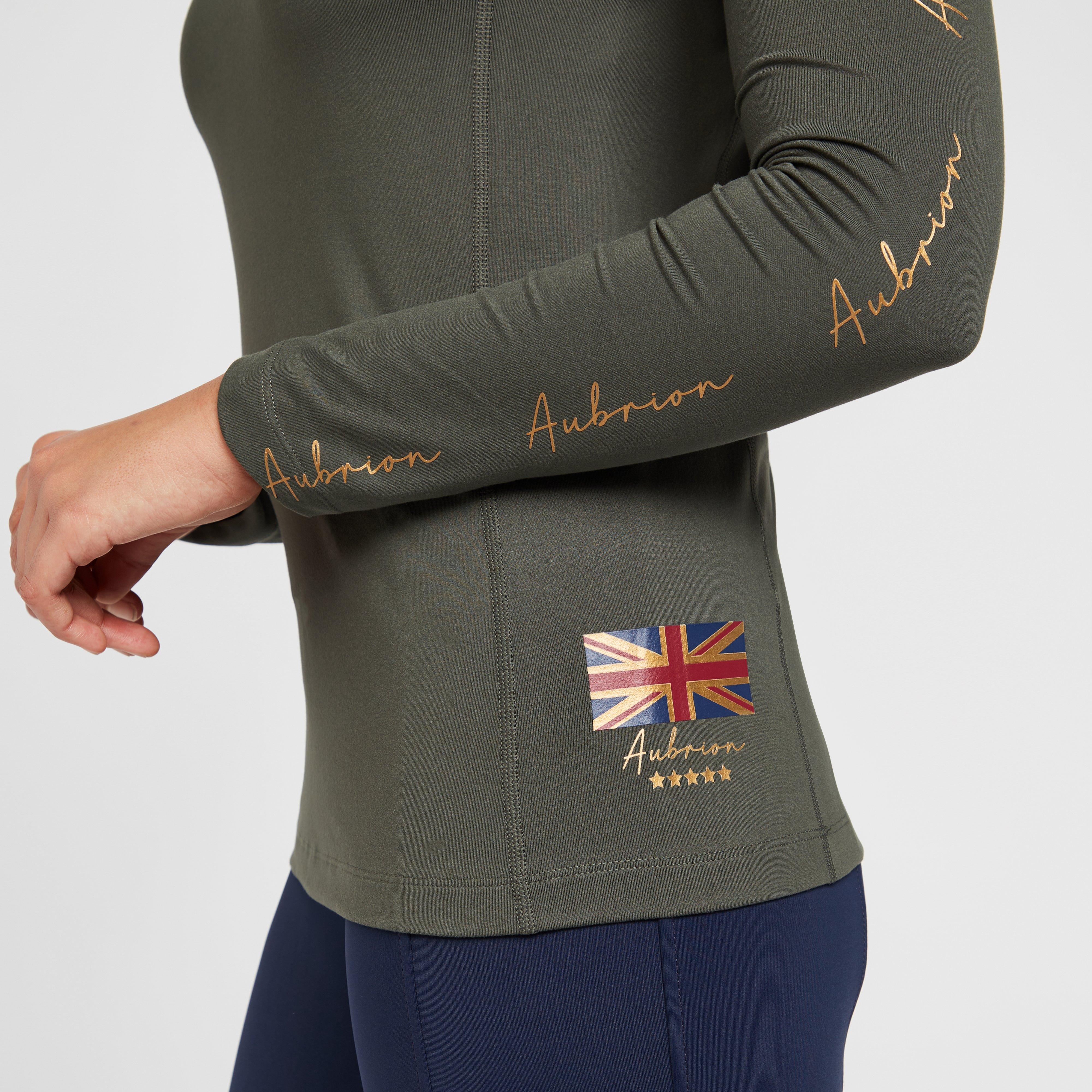 Womens Team Long Sleeved Base Layer Khaki - Image 5