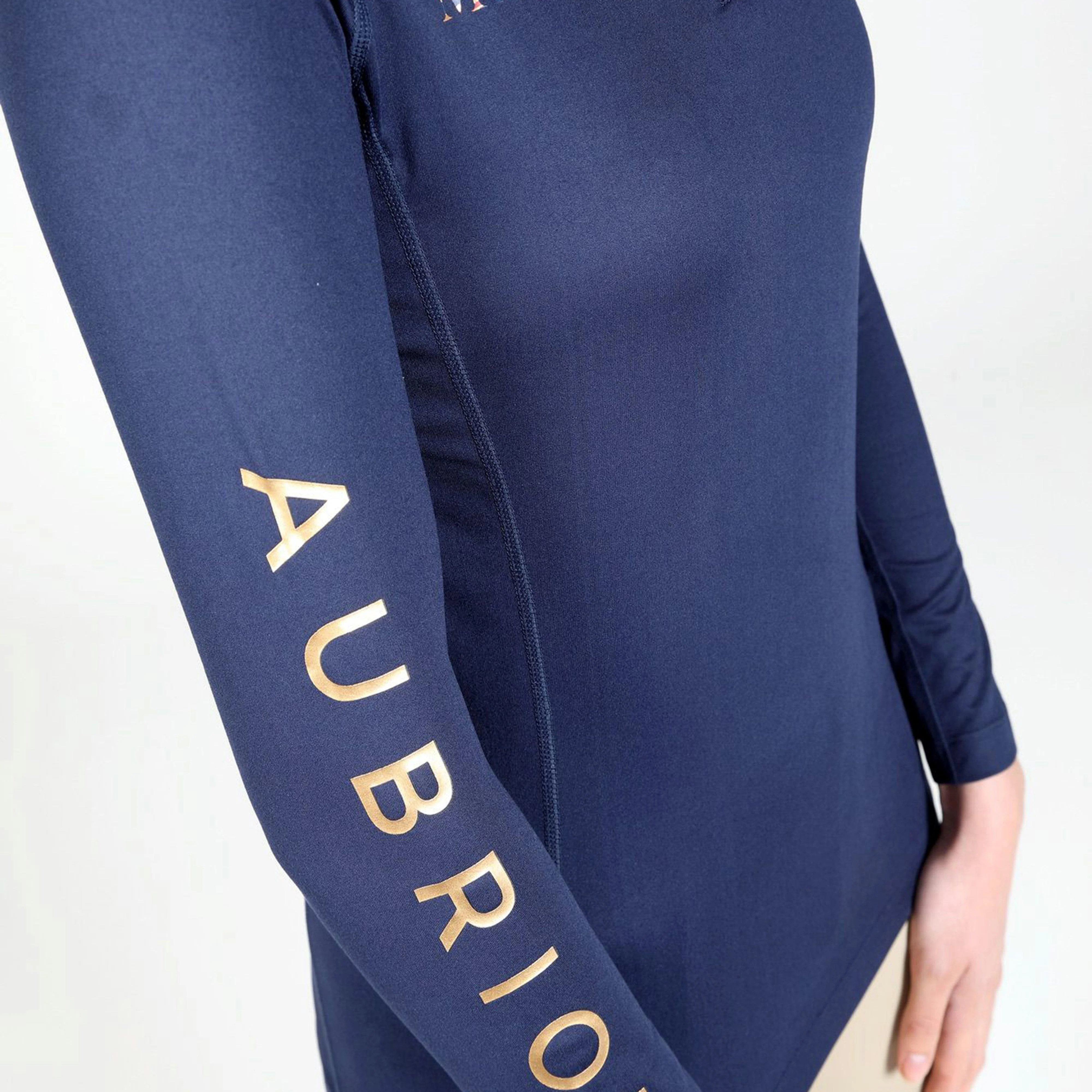 Women's Team Long Sleeved Base Layer Navy - Image 6