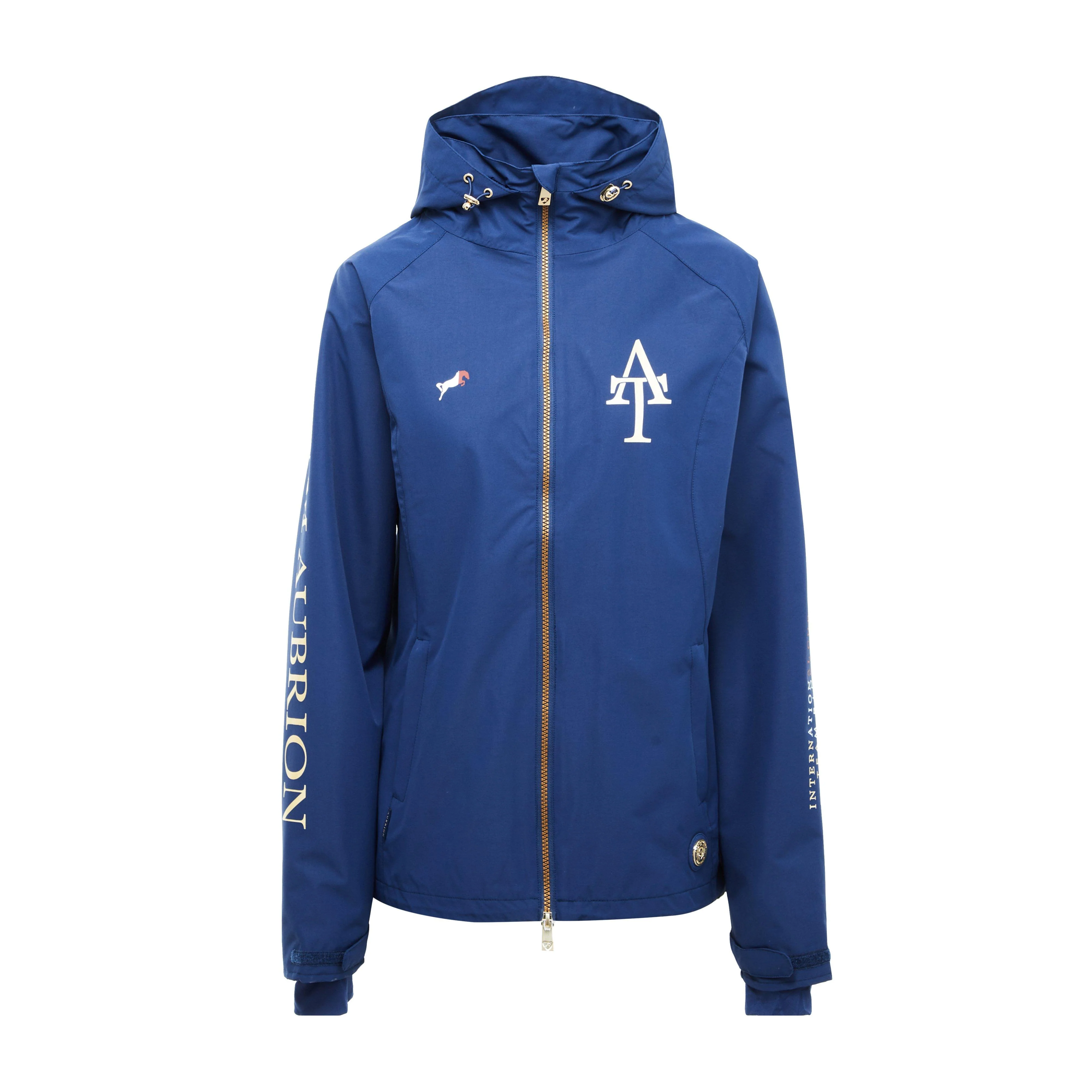 Womens Team Waterproof Jacket Navy - Image 13