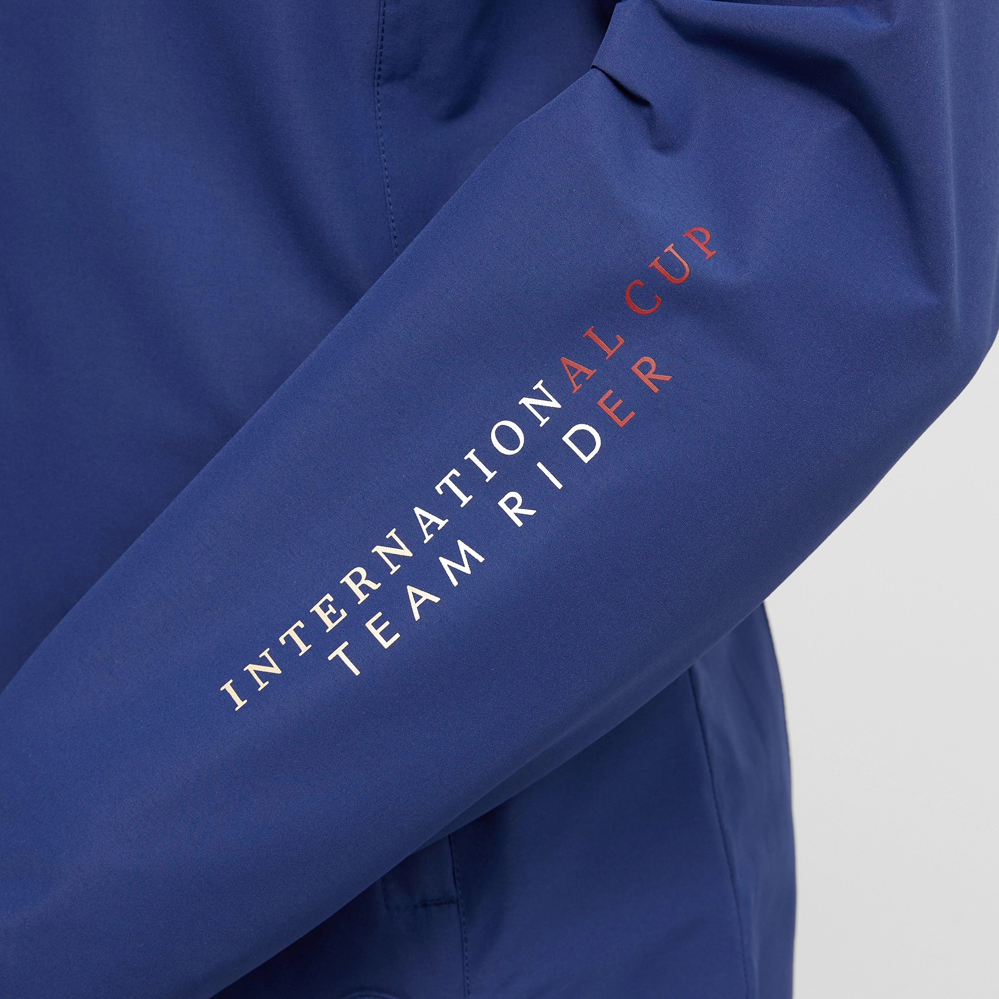 Womens Team Waterproof Jacket Navy - Image 9