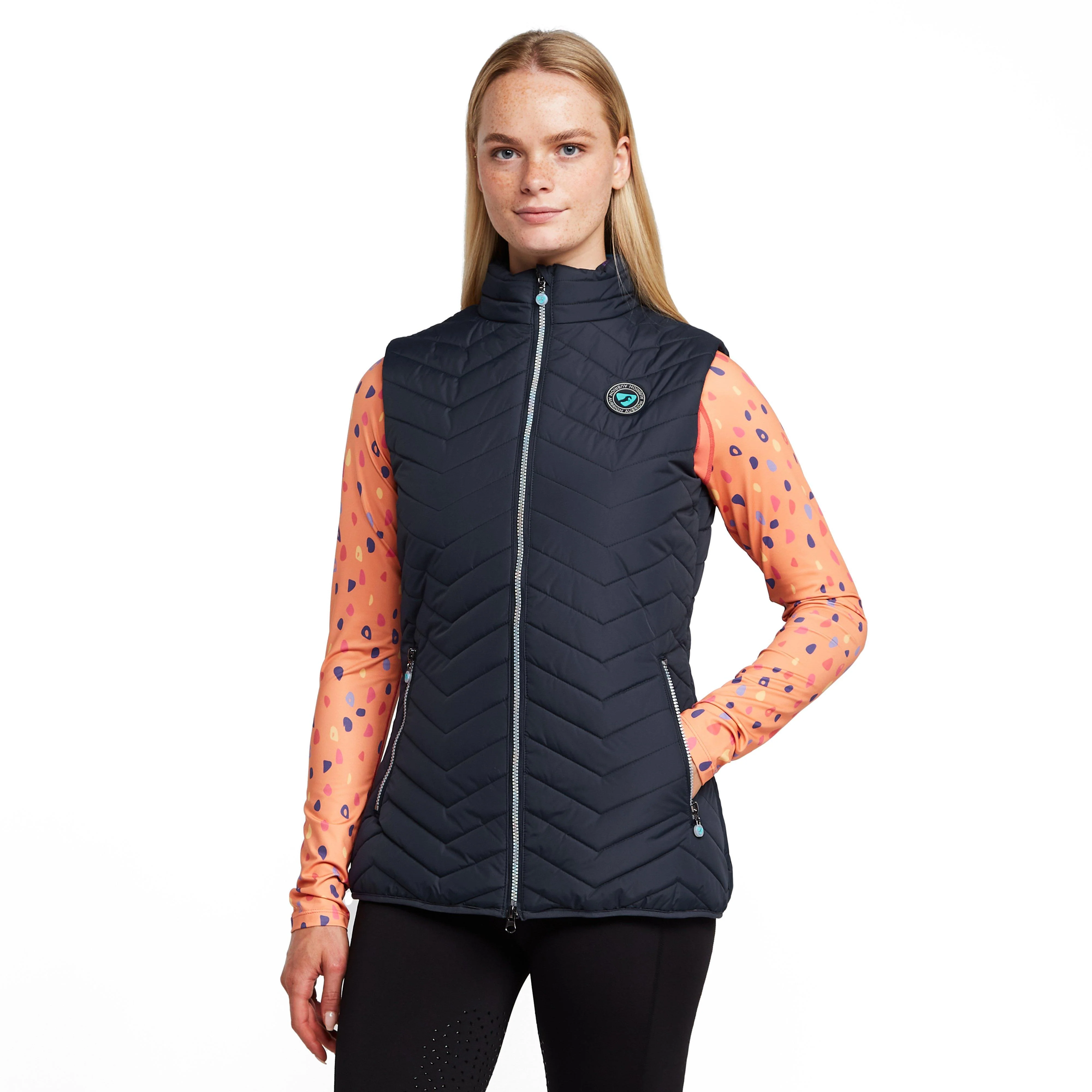 Womens Upton Insulation Gilet Navy/Blue - Image 8