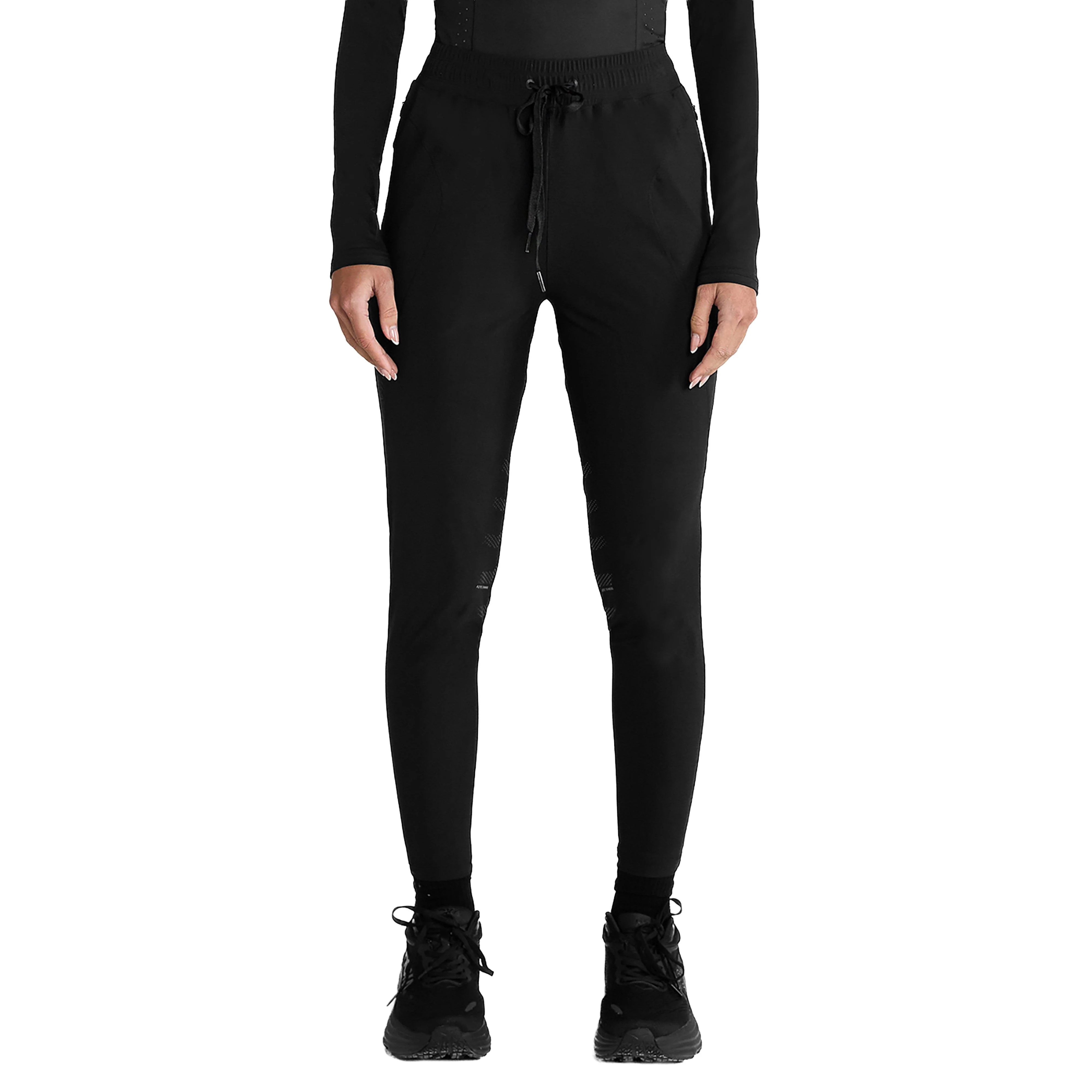 Women’s Knee Grip Training Pants Black - Image 8