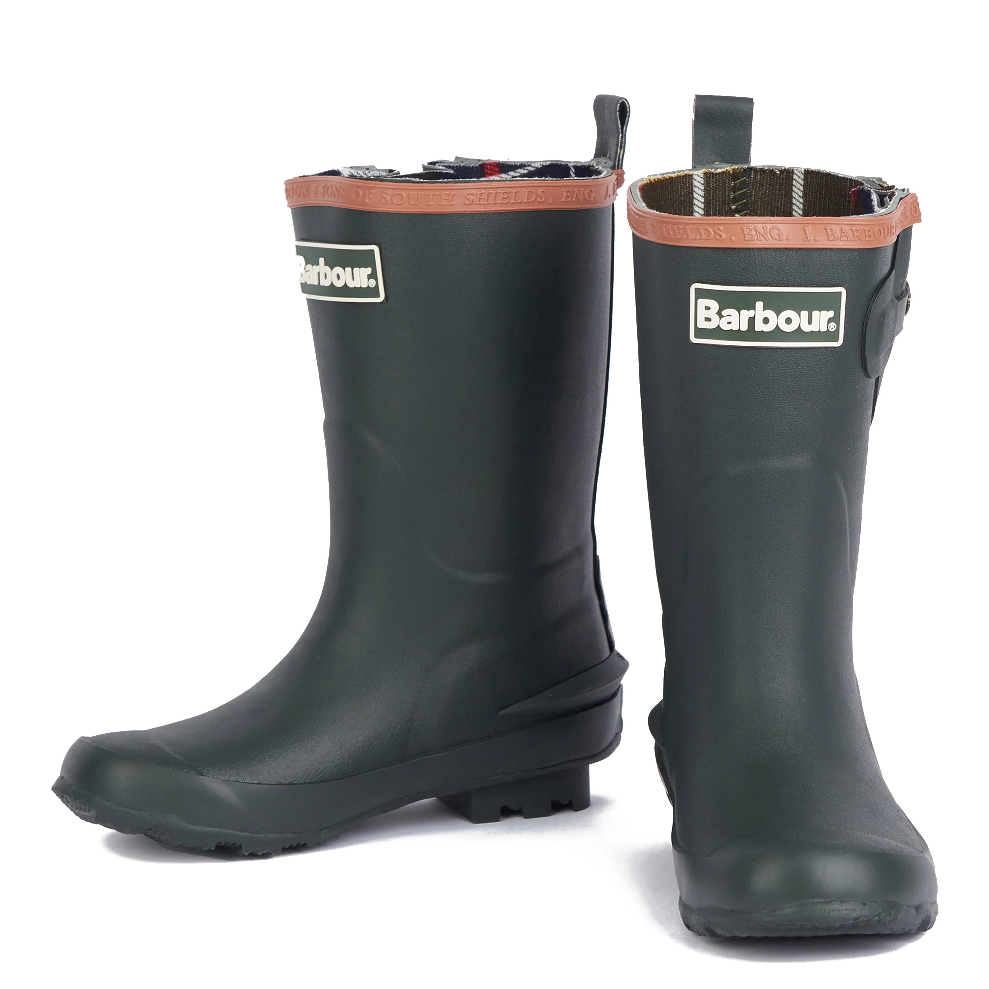 Kids Simonside Wellies Olive - Image 13