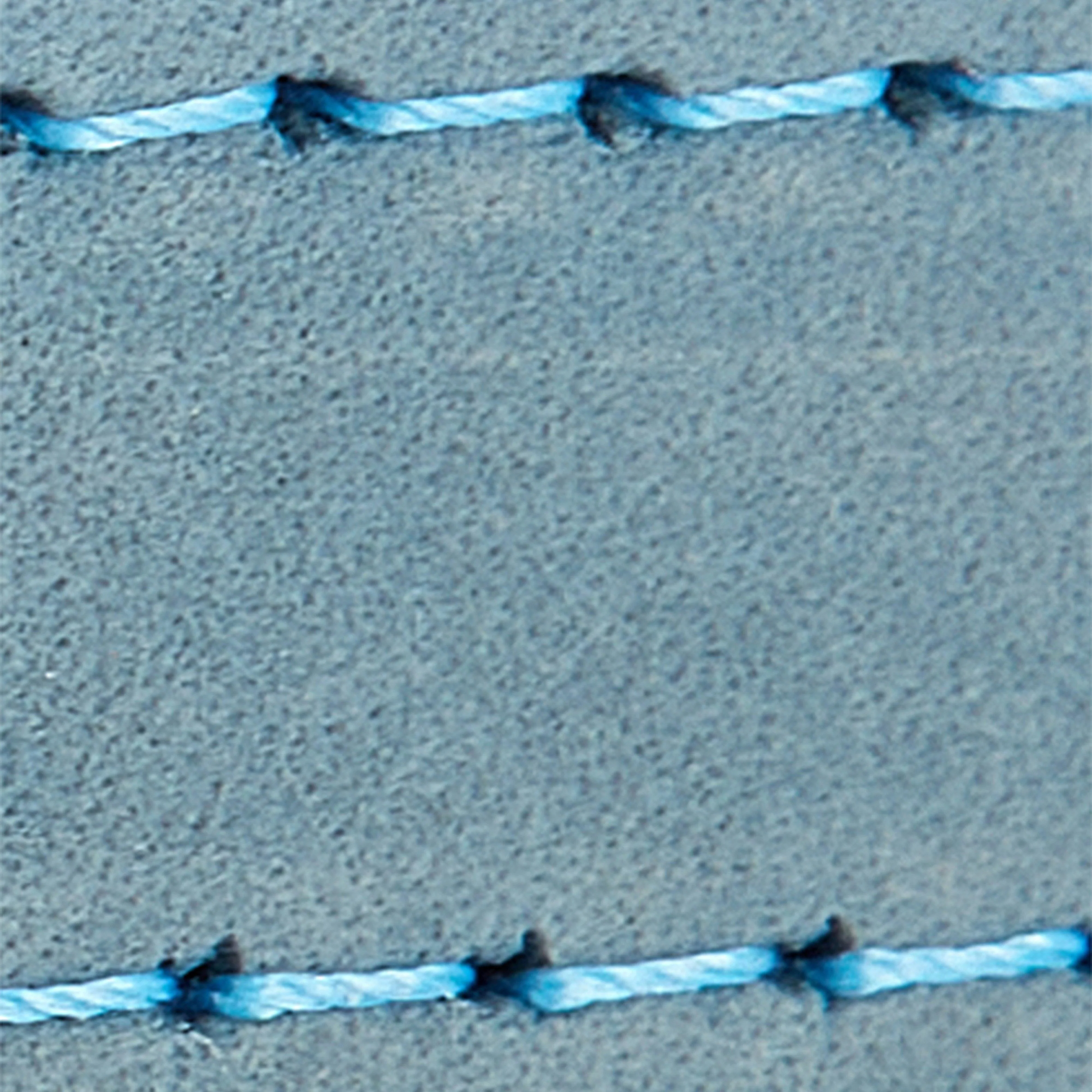 Leather Dog Collar Classic Blue - Image 3