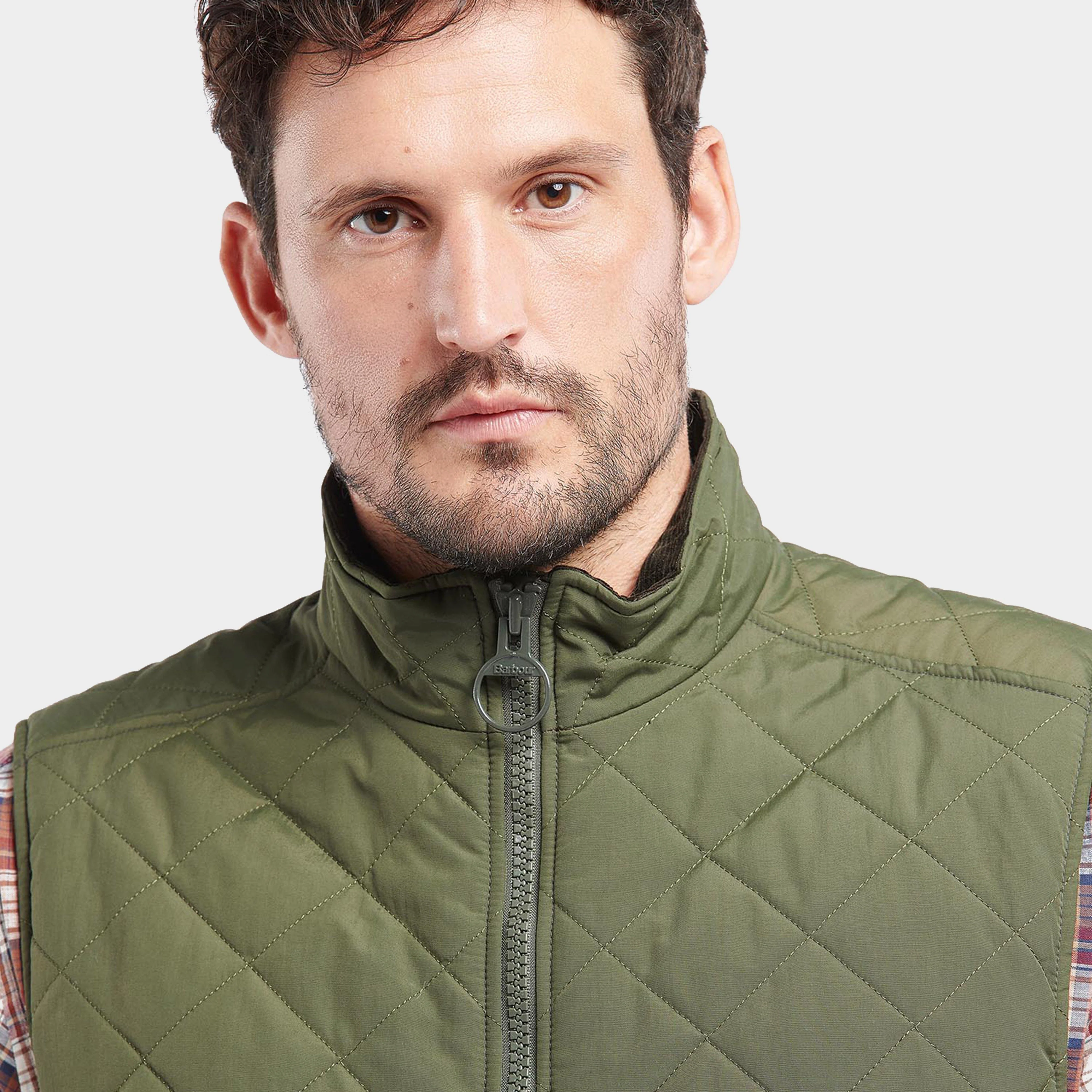 Mens Fernwood Gilet Olive - Image 4