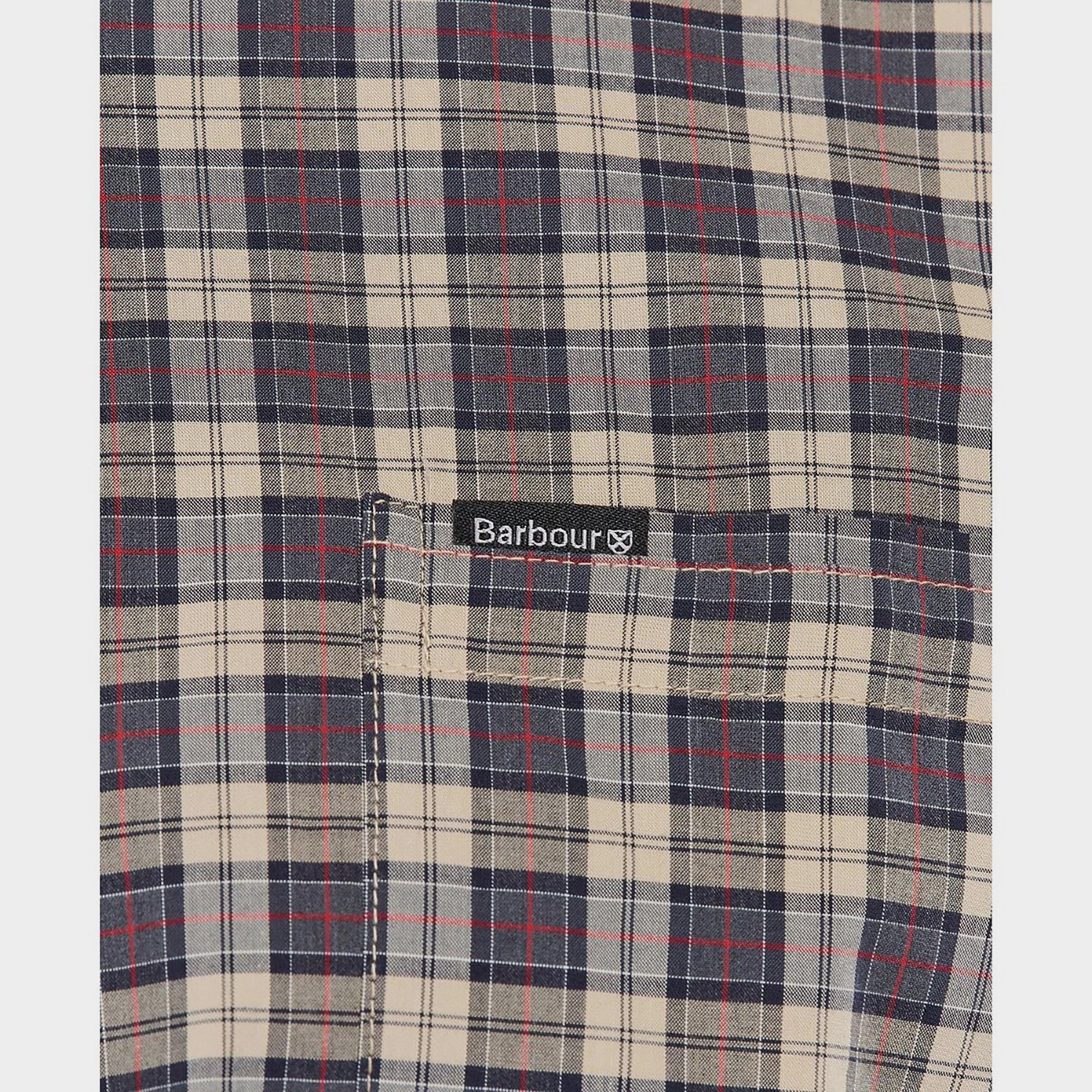 Mens Lomond Tailored Shirt Stone - Image 3