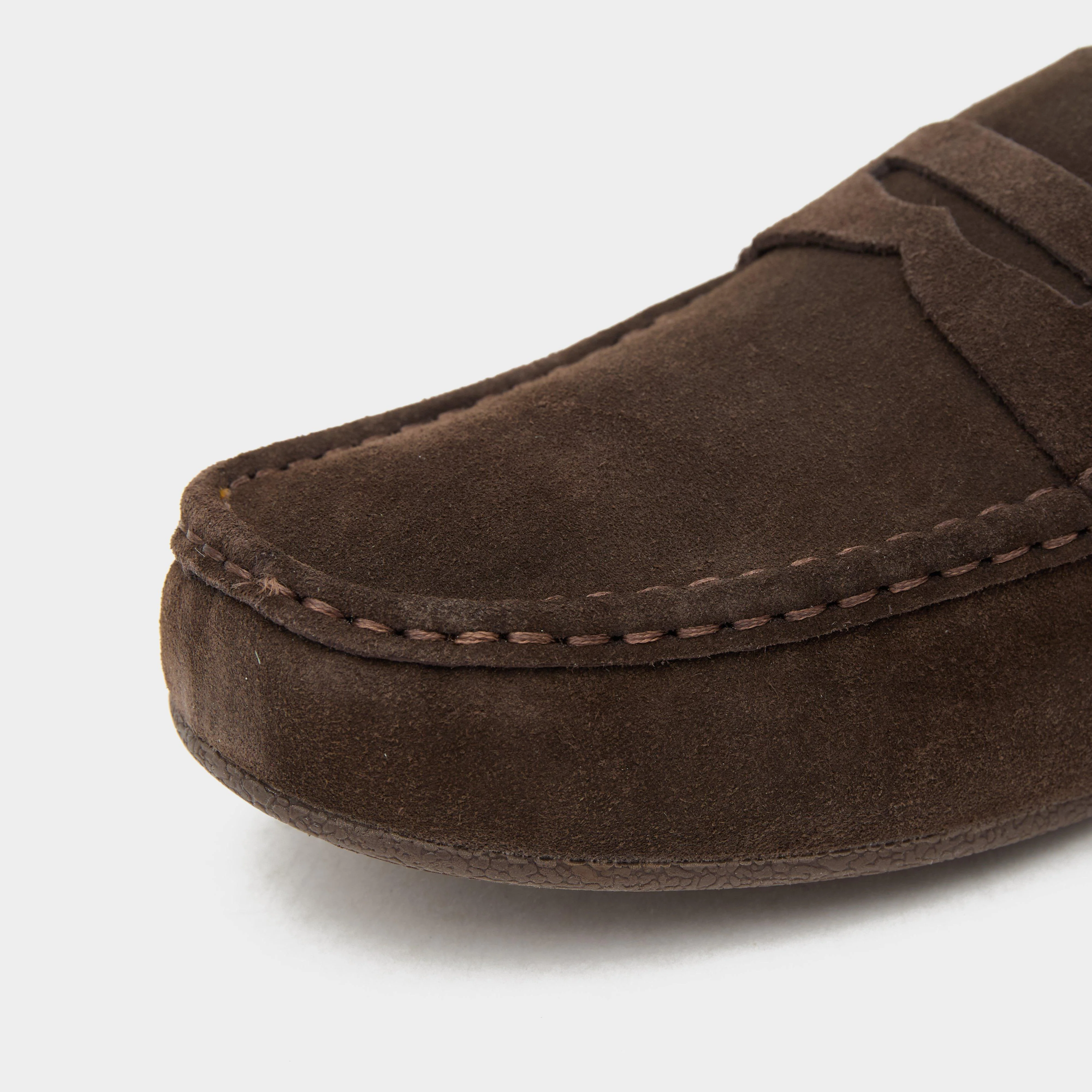Mens Porterfield Slippers Brown - Image 4