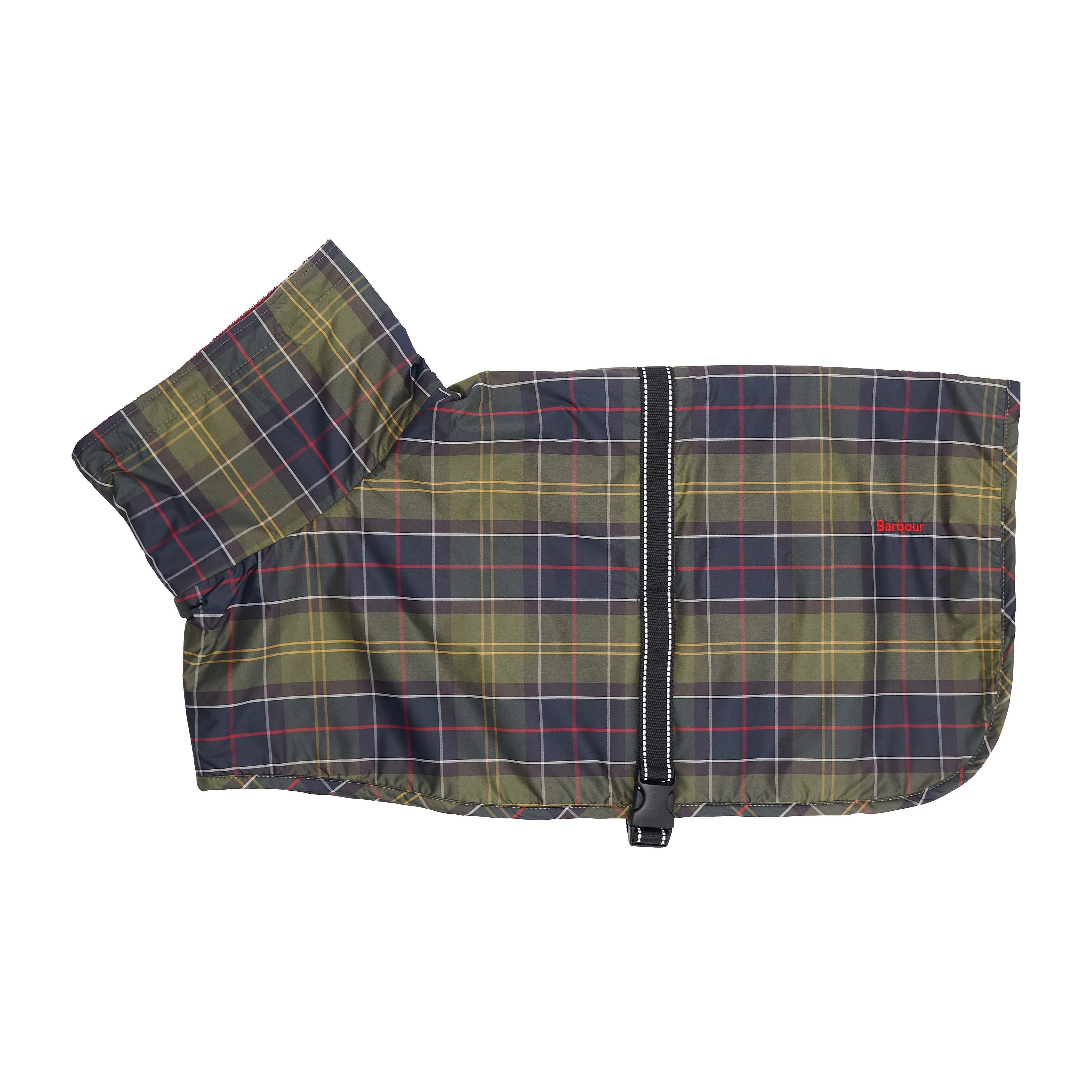 Tartan Dog Drying Robe Classic Tartan - Image 2