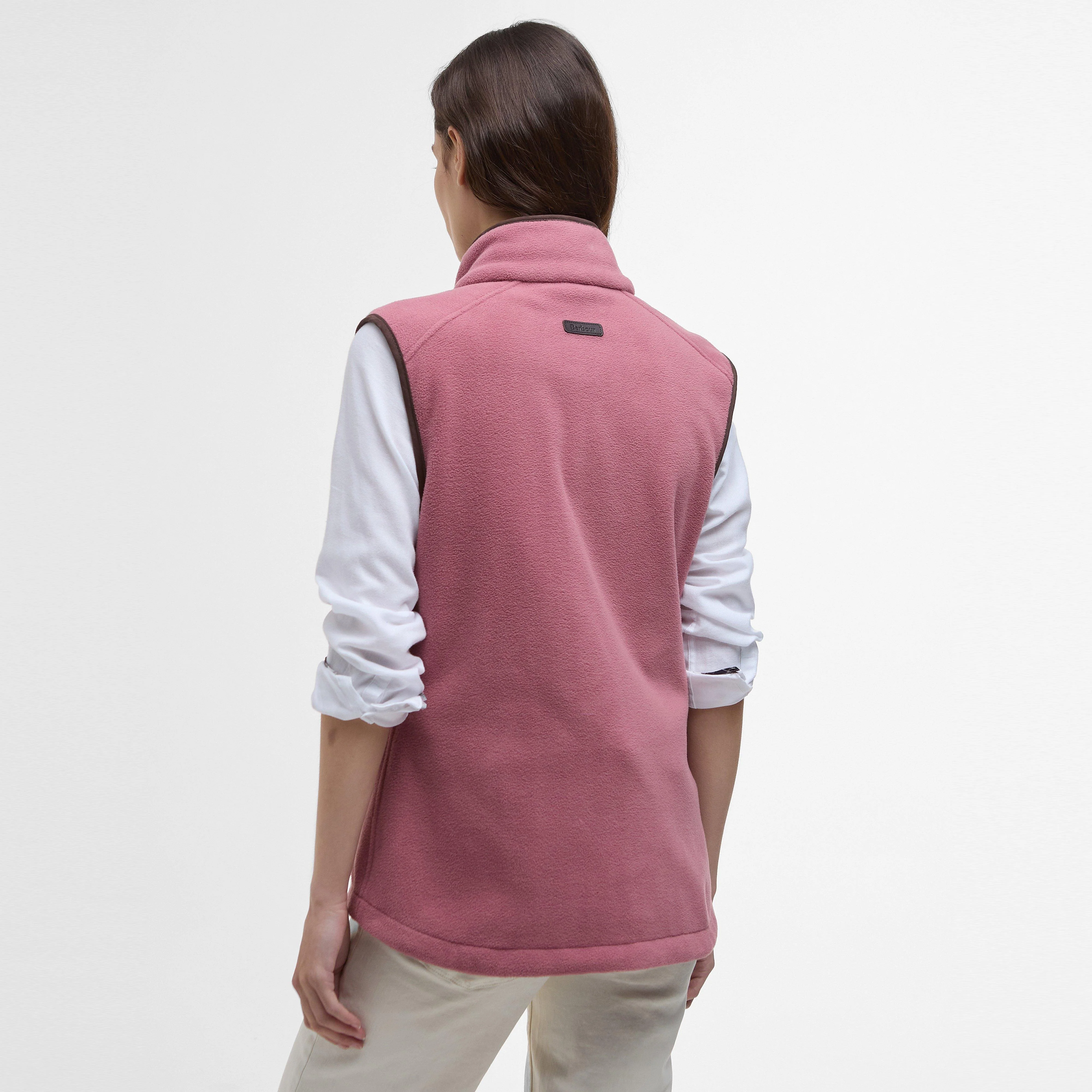 Womens Country Colton Fleece Gilet Deep Pruce - Image 2