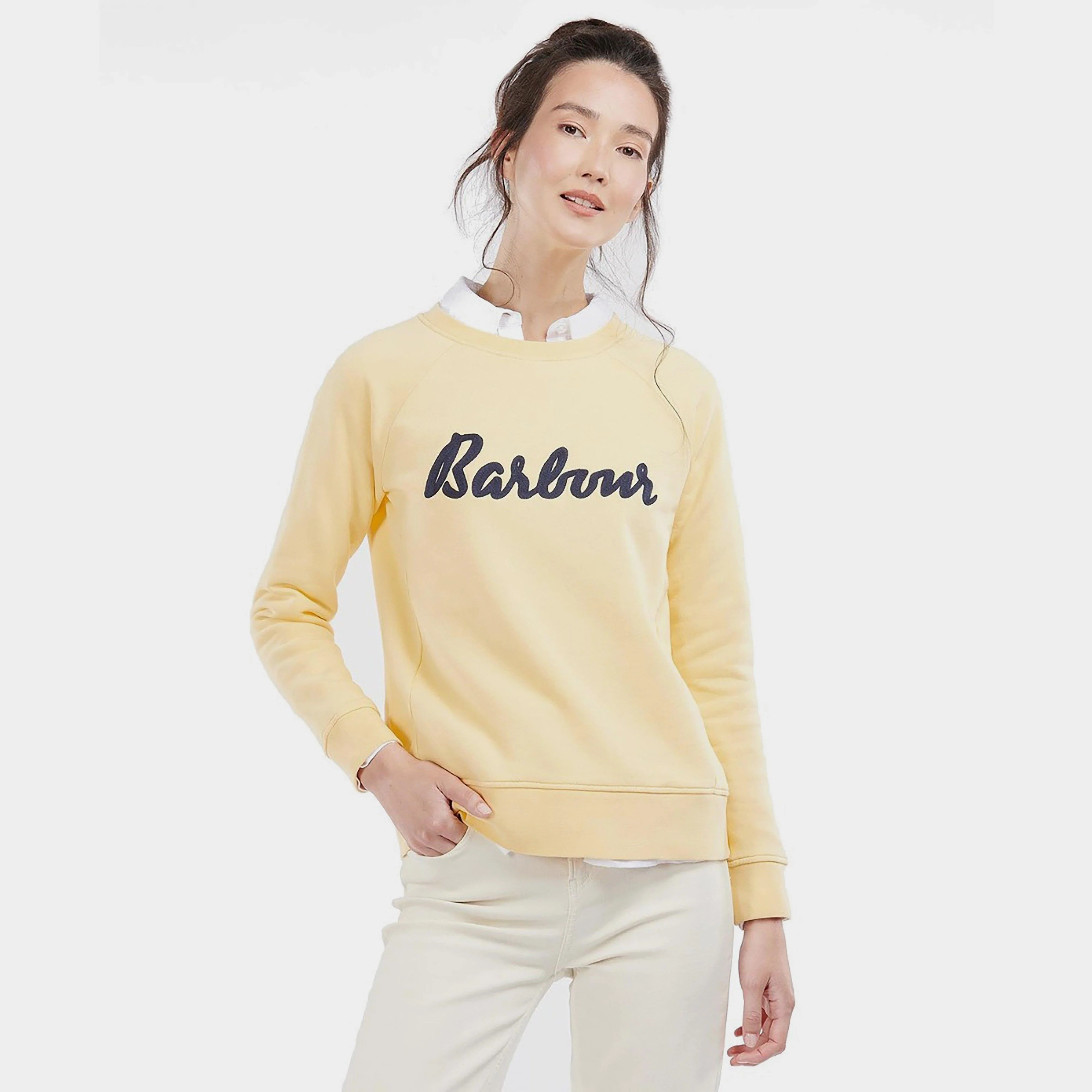 Womens Otterburn Sweatshirt Yellow Haze - Image 2