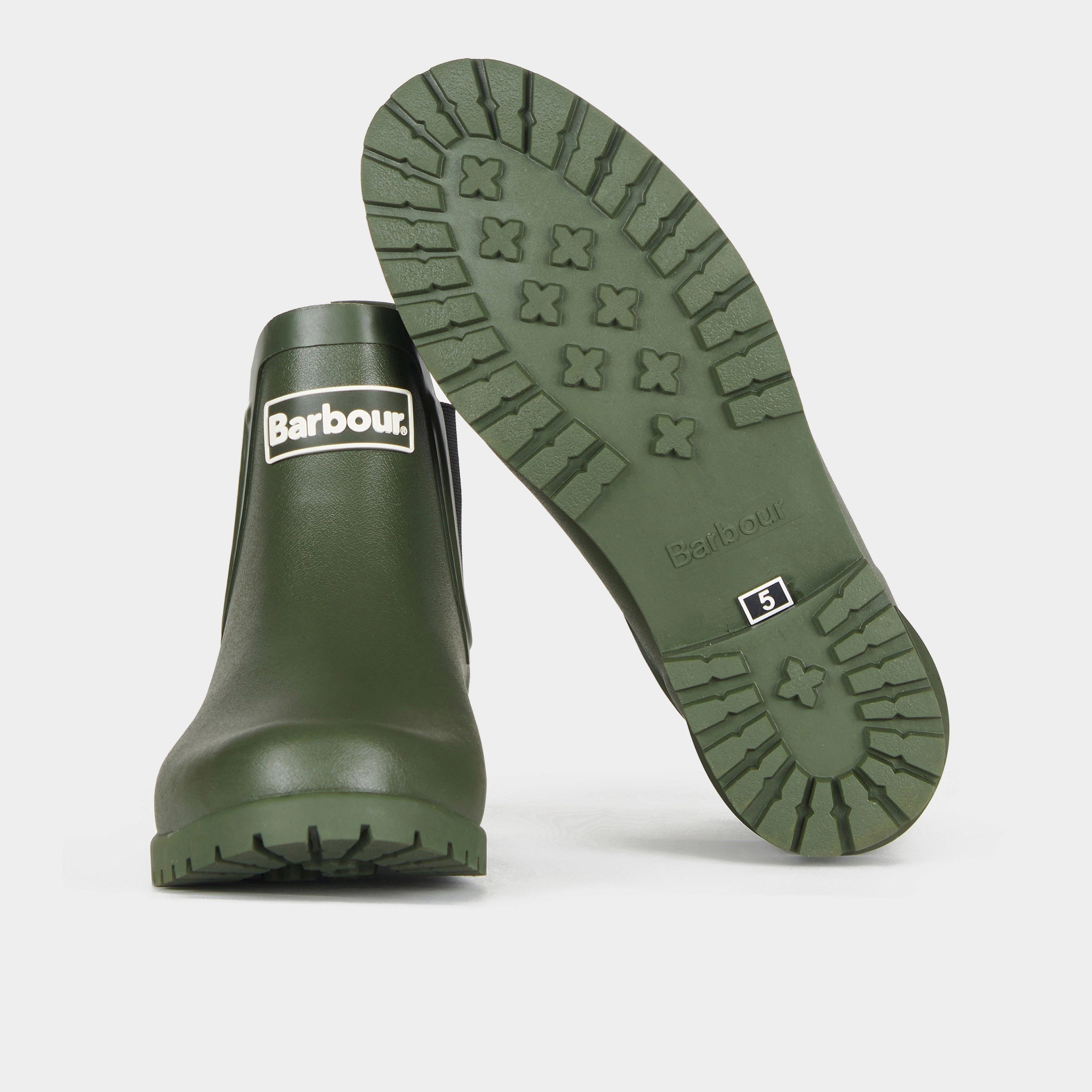 Womens Wilton Wellington Boots Olive - Image 5