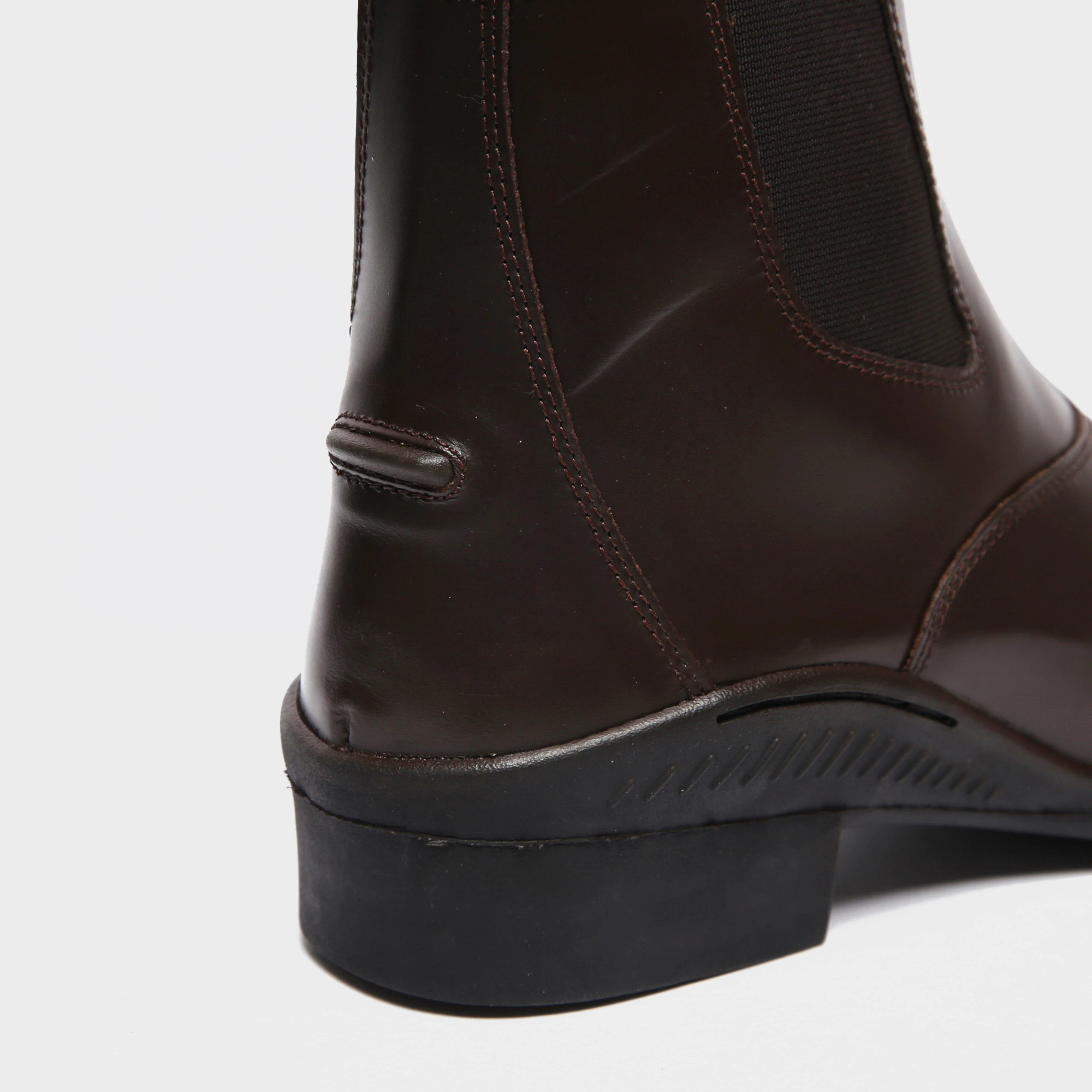 Womens Tivoli Front Zip Jodhpur Boots Brown - Image 6