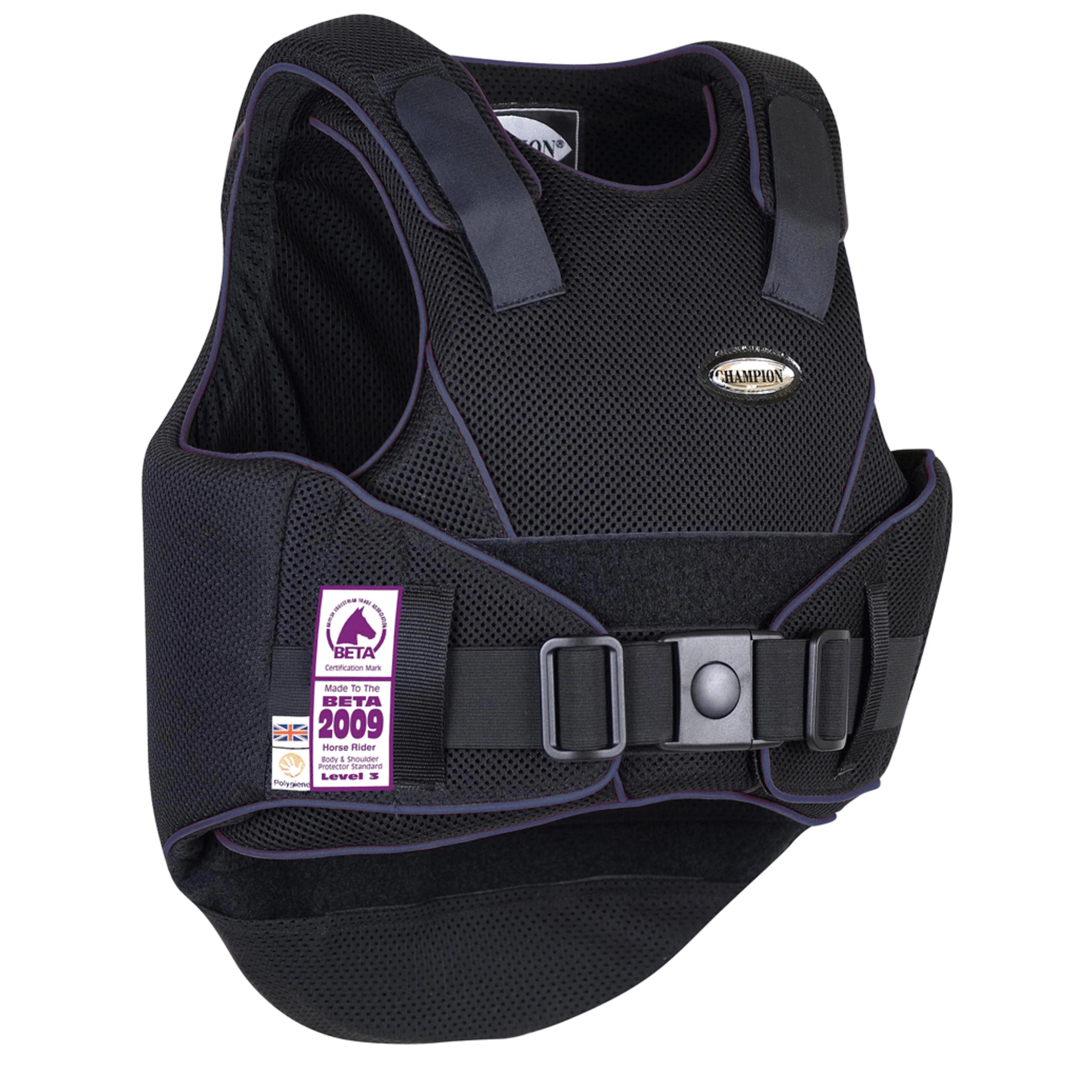 Adults Flexair Body Protector Black/Grey - Image 2