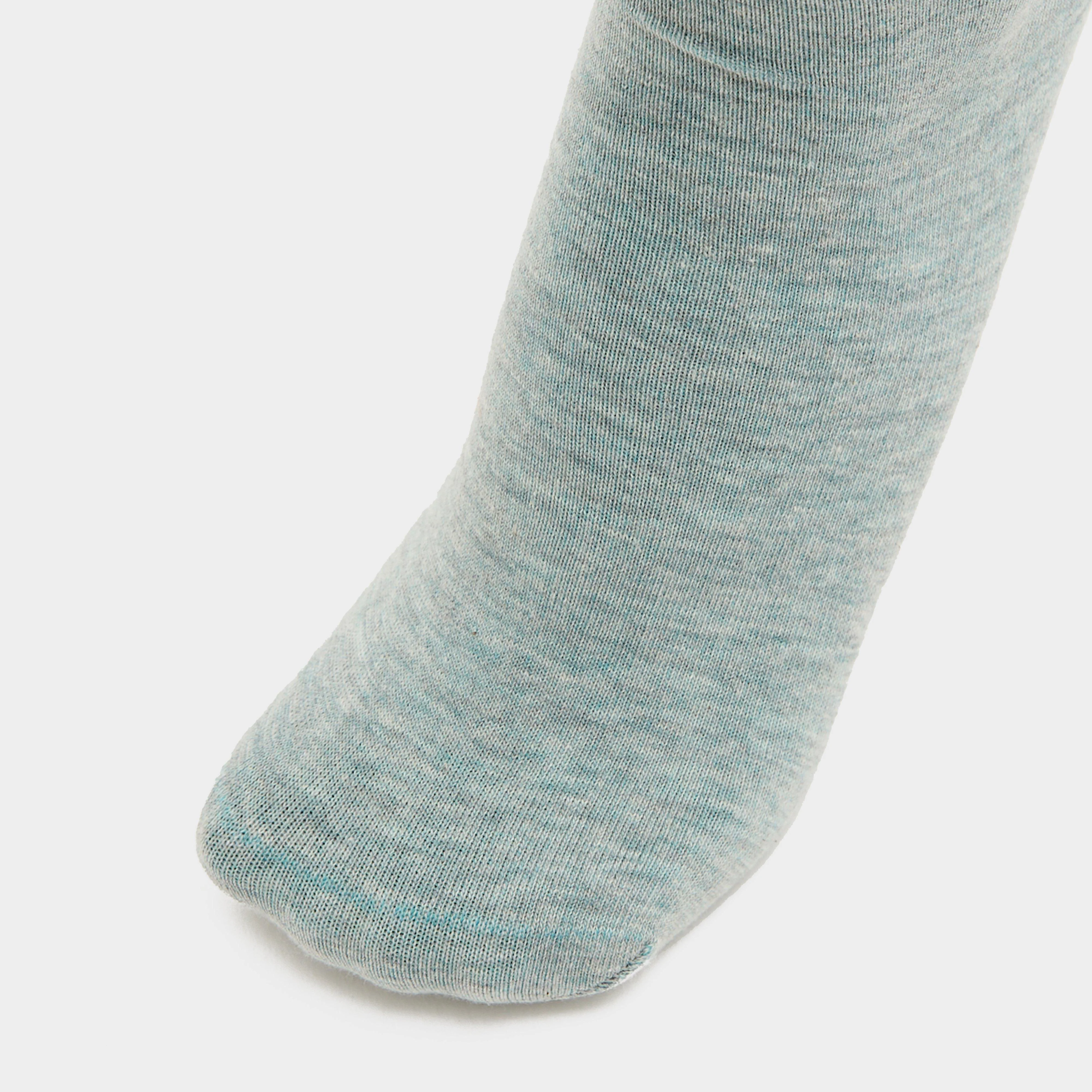 Adults Silicone Grip Socks Turquoise - Image 4