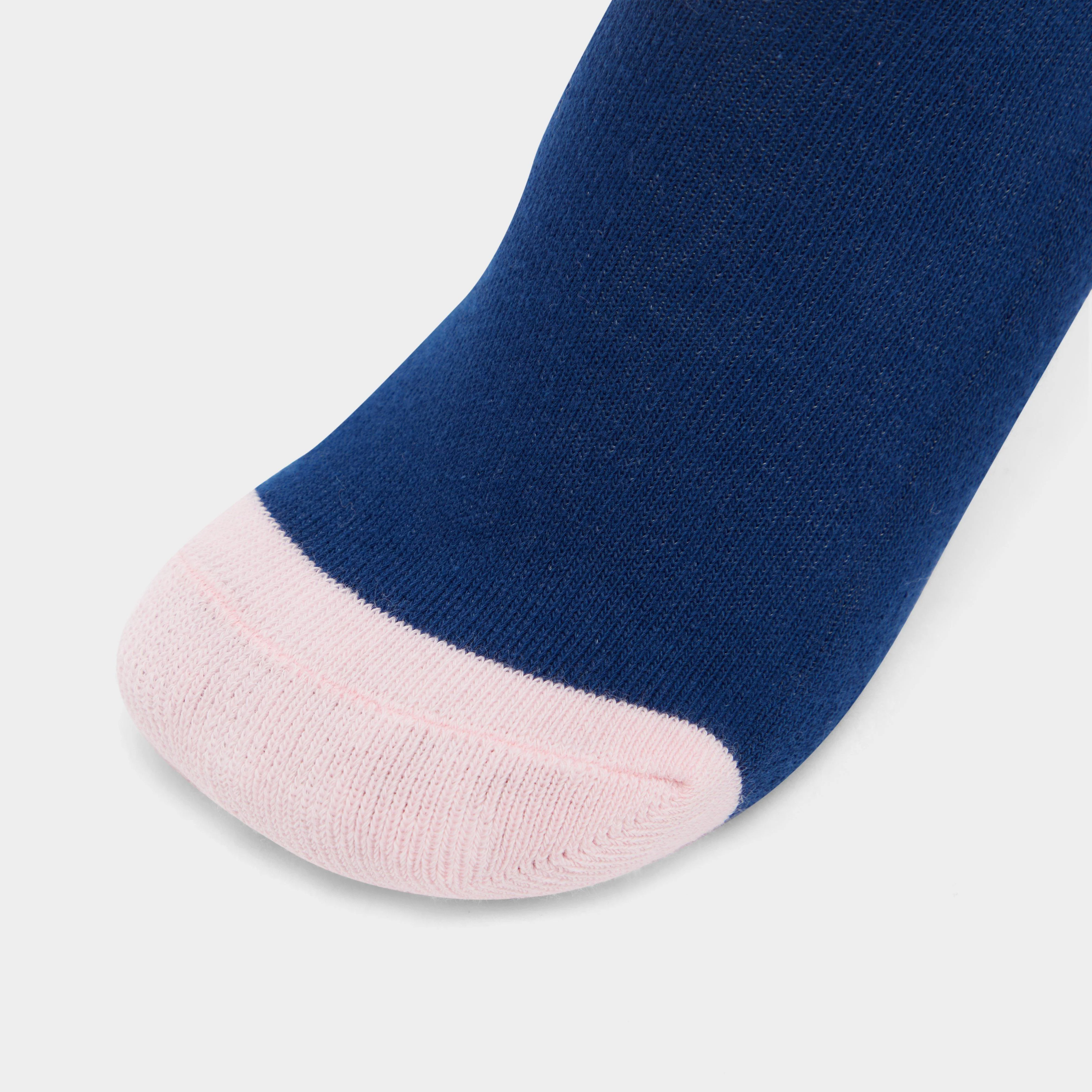 3 Pack Socks True Navy/Pink Tulle Pony - Image 4