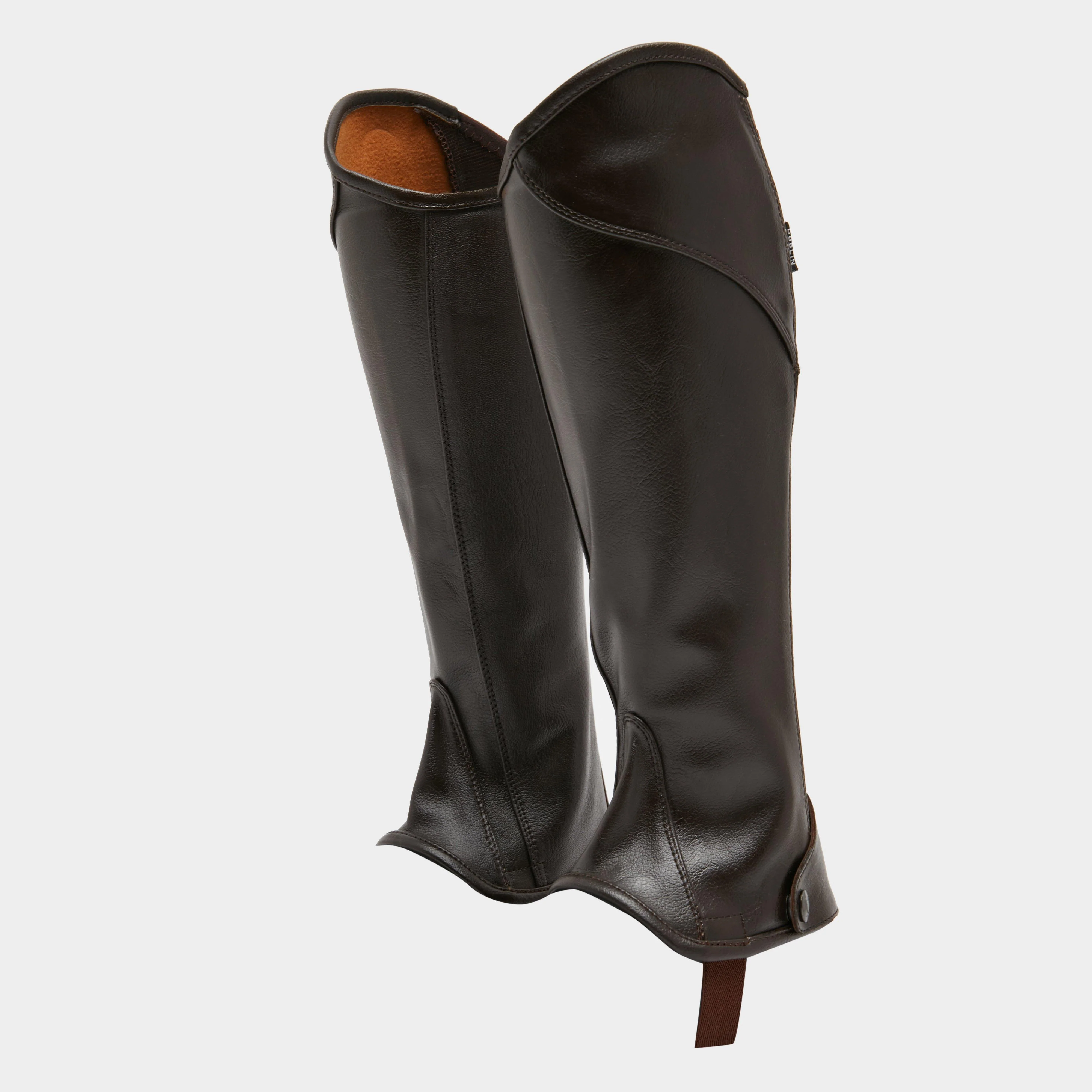 Adults Stretch Fit Half Chaps Brown - Image 2
