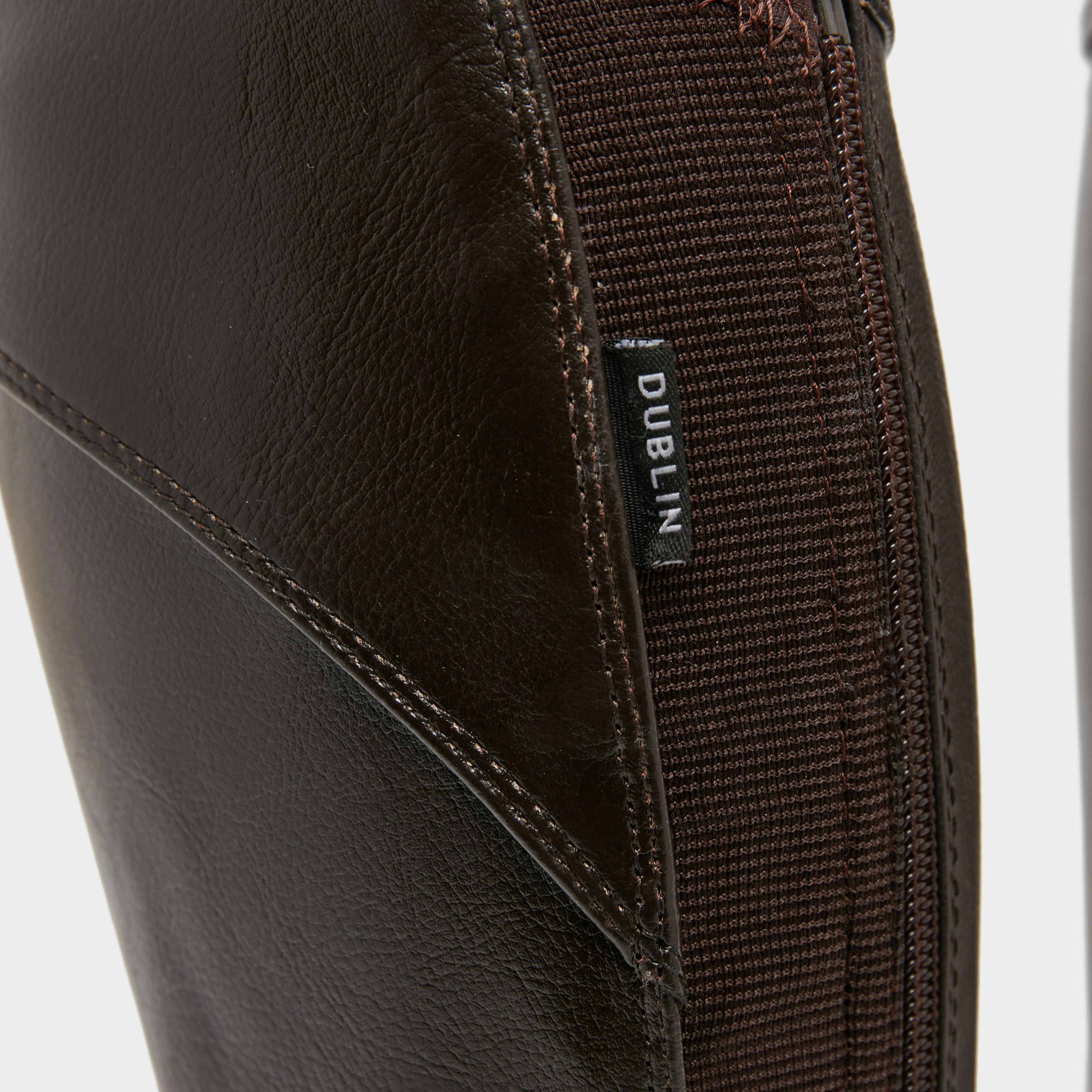 Adults Stretch Fit Half Chaps Brown - Image 5