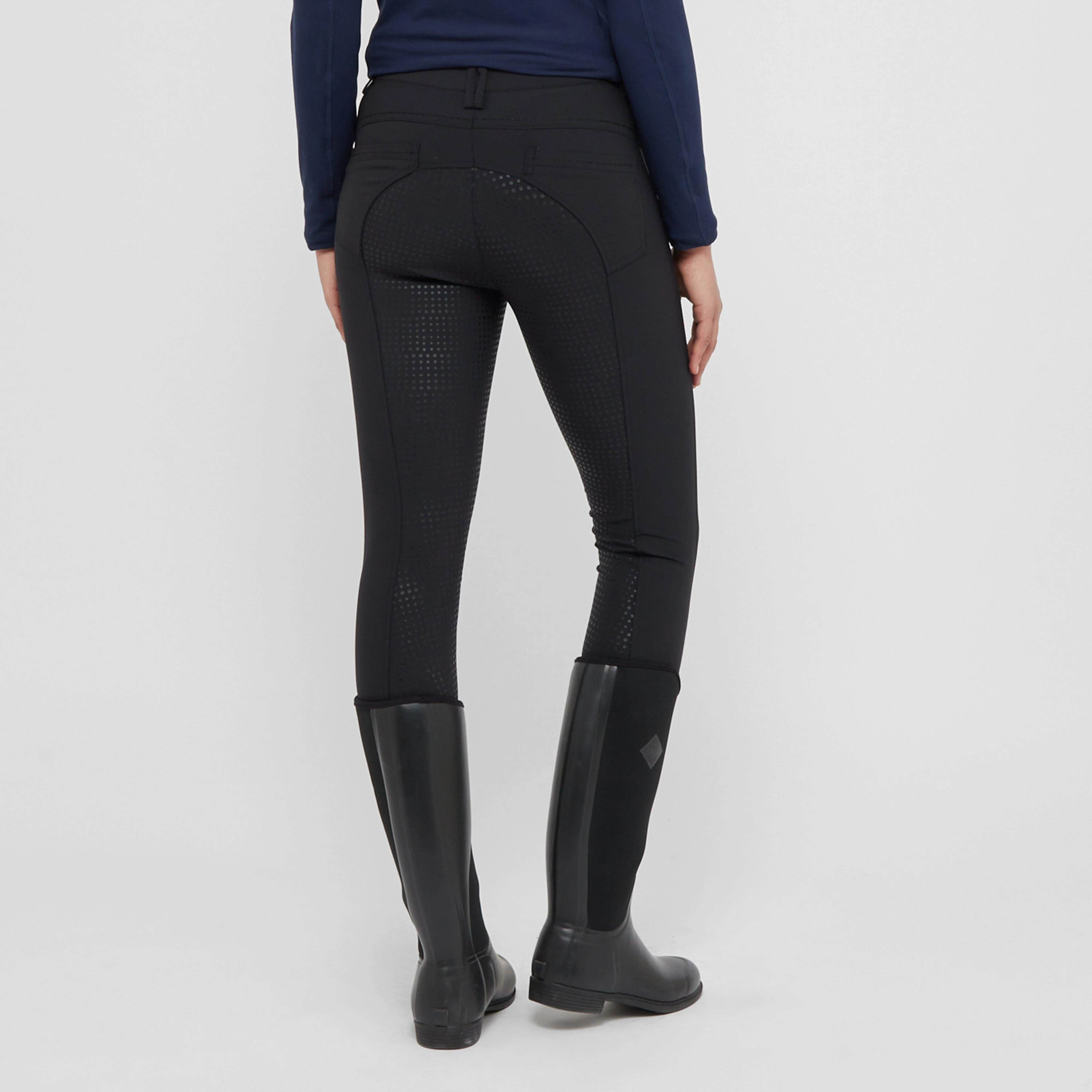 Womens Shelby Full Seat Breeches Black - Image 3