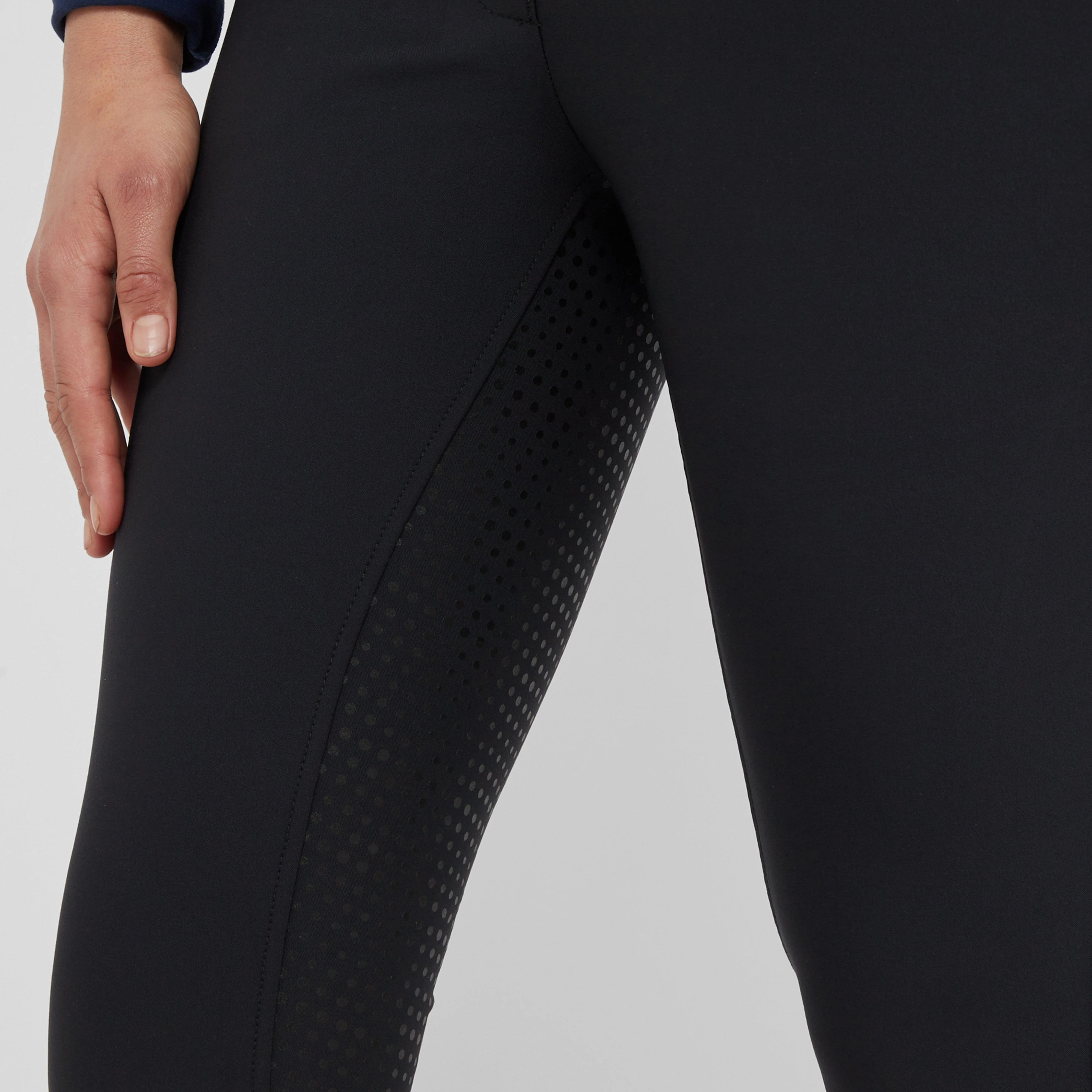 Womens Shelby Full Seat Breeches Black - Image 4