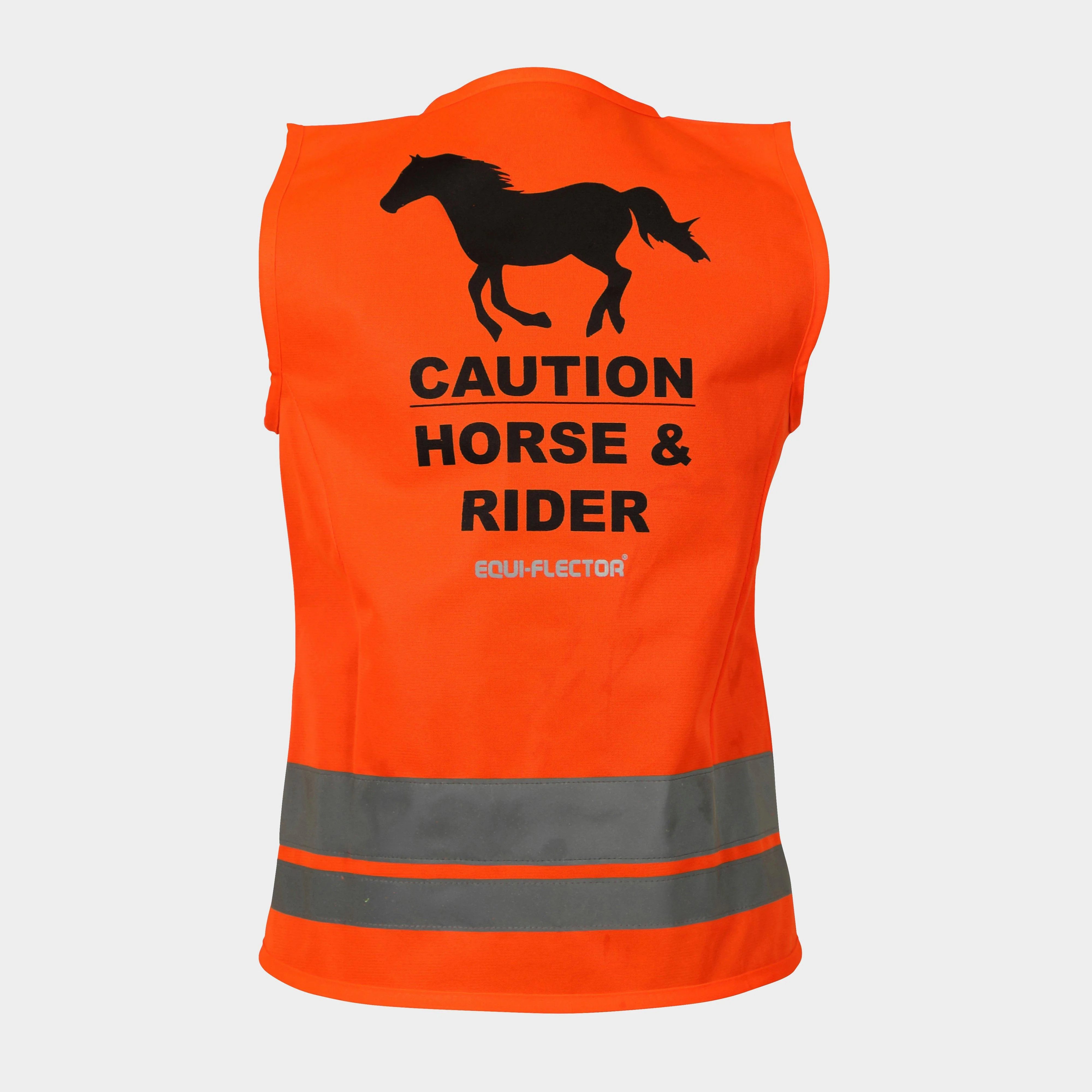 Adults Hi-Vis Vest Orange - Image 2