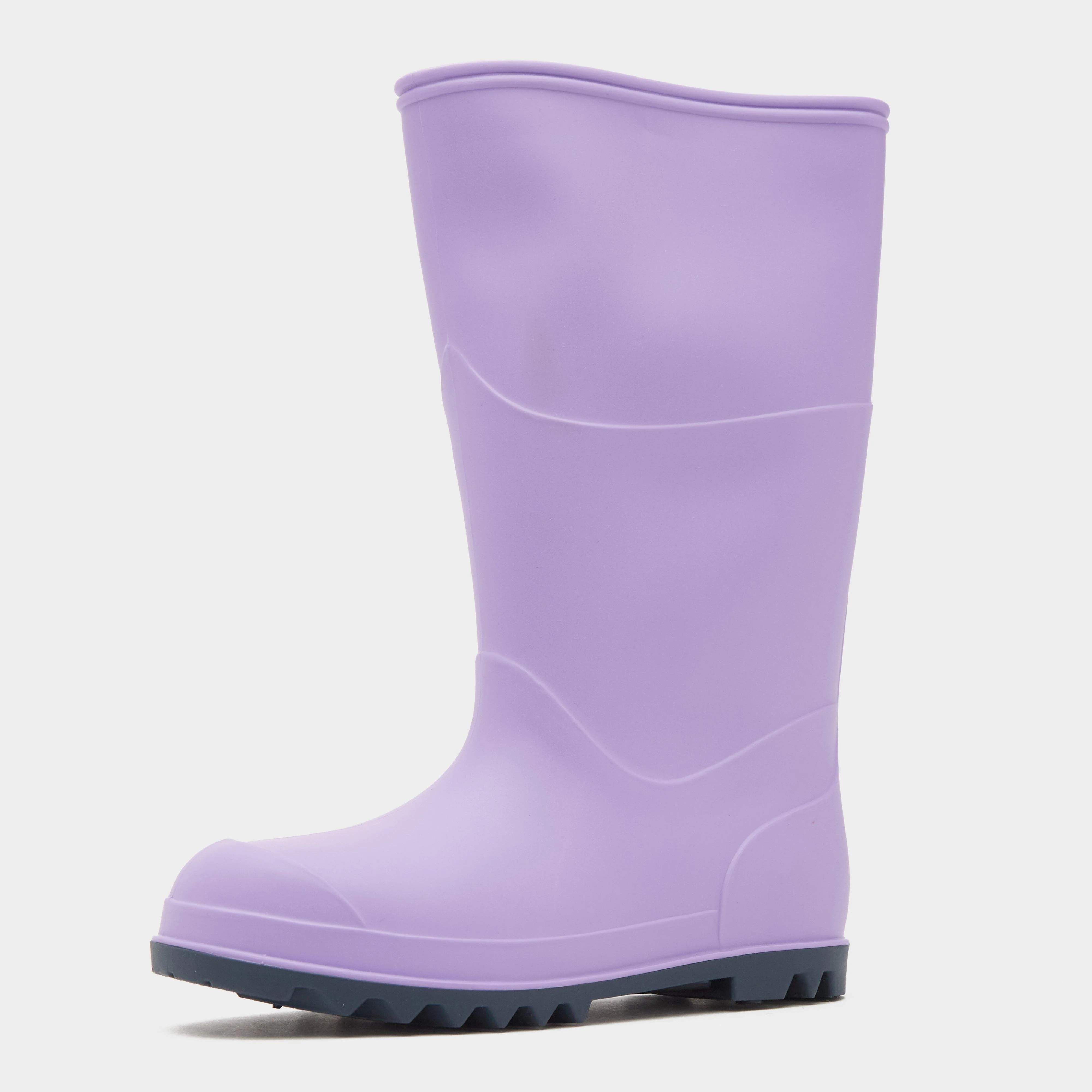 Kids Berwick Wellington Boots Lavender - Image 4